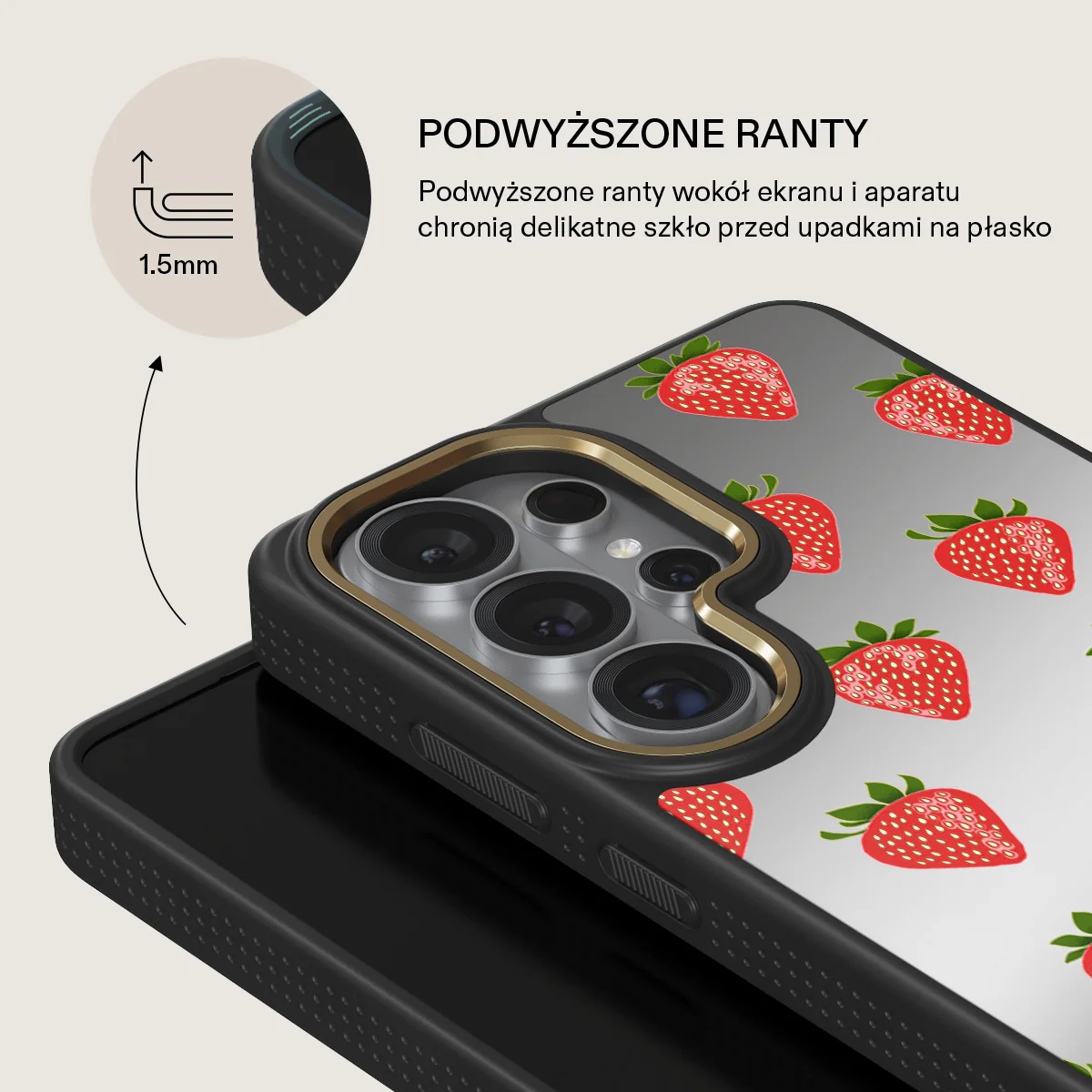 Strawberry Girl - Samsung Galaxy S26 Ultra Etui - Image 5