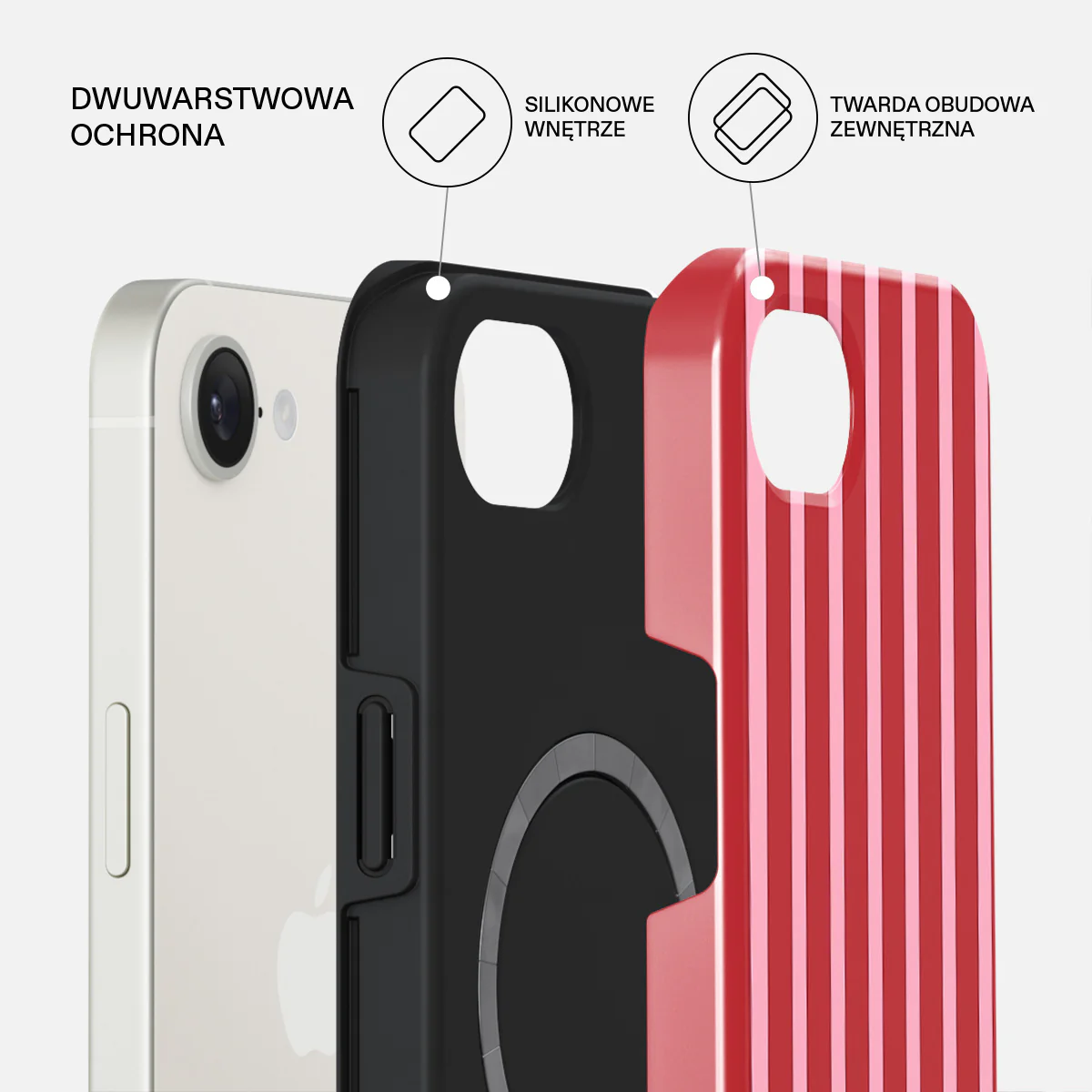 Strawberry Jam - iPhone 17e Etui - Image 2