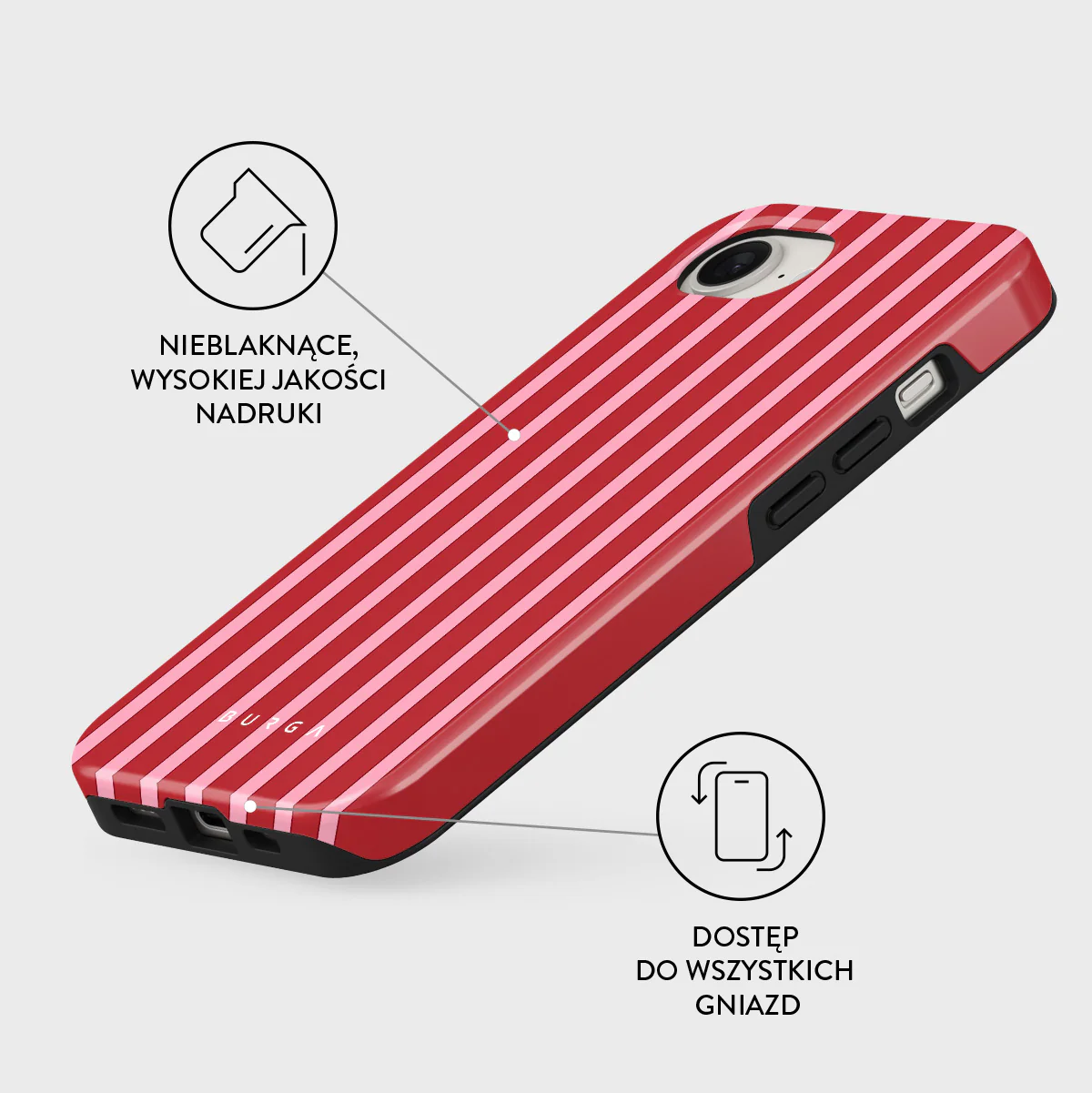Strawberry Jam - iPhone 17e Etui - Image 3