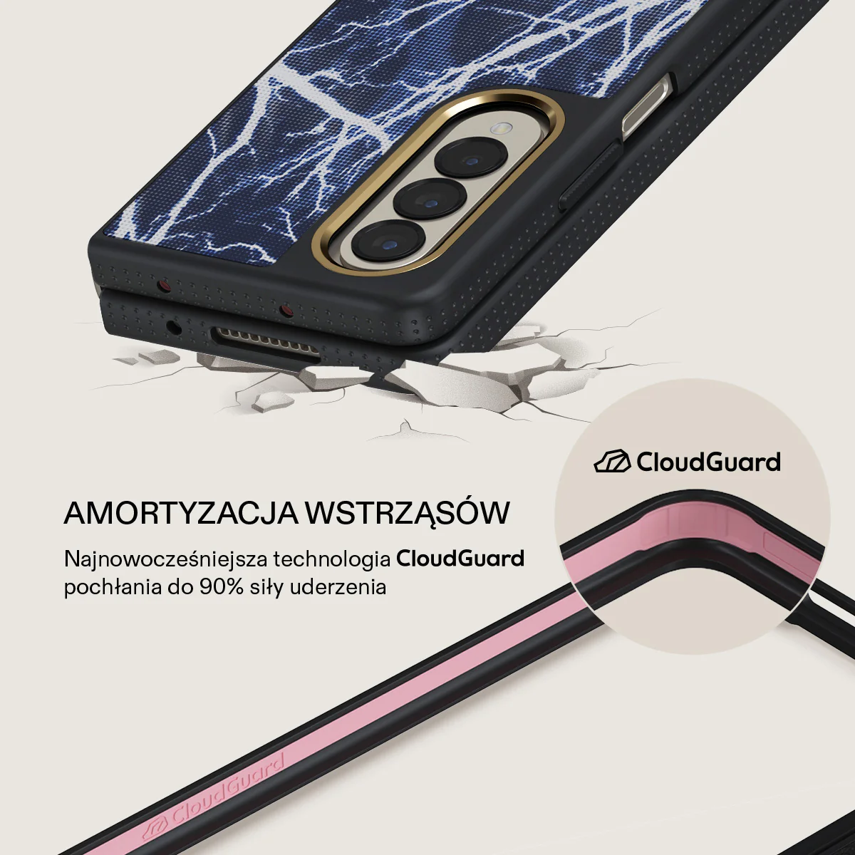 Subzero - Samsung Galaxy Z Fold 4 Etui - Image 8