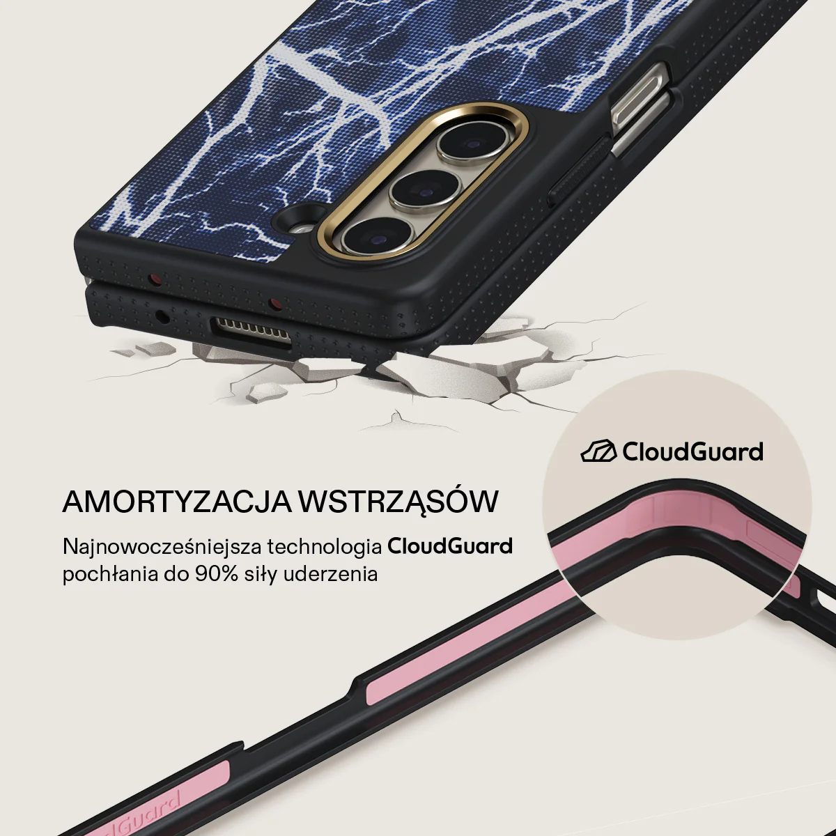 Subzero - Samsung Galaxy Z Fold 5 Etui - Image 3