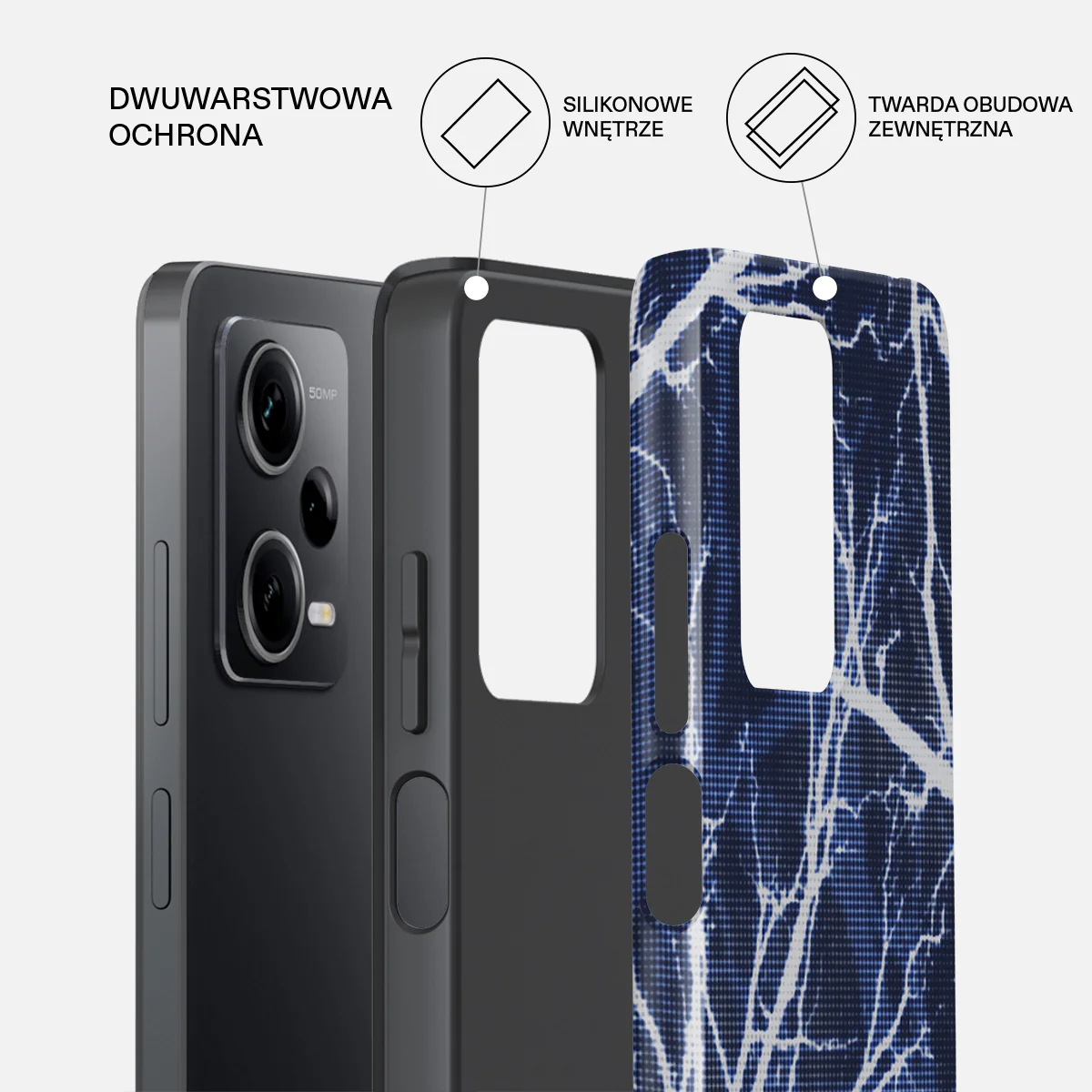 Subzero - Xiaomi Redmi Note 12 Pro+ 5G Etui - Image 2