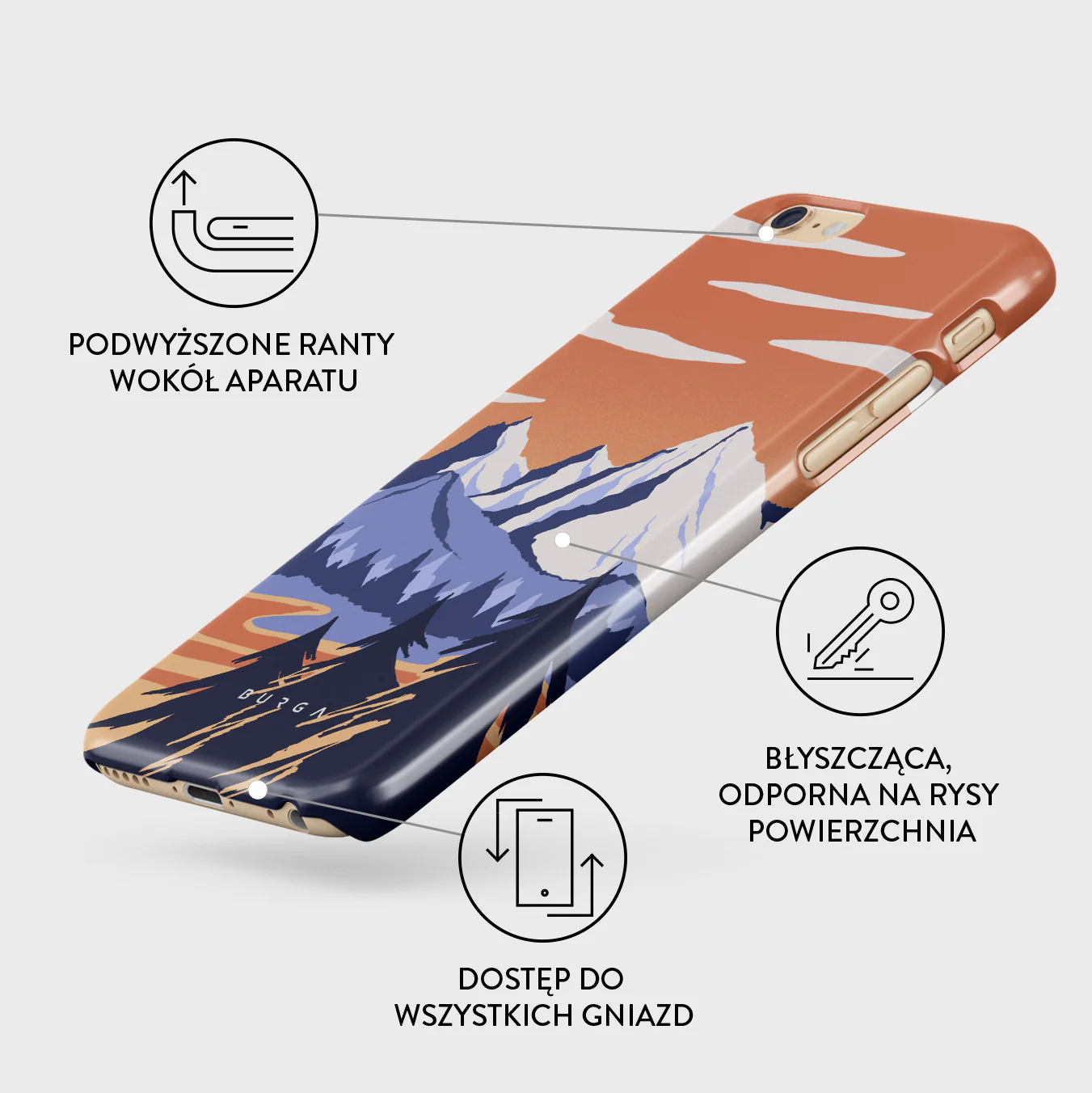 Summit - iPhone 6 / 6S Etui - Image 3