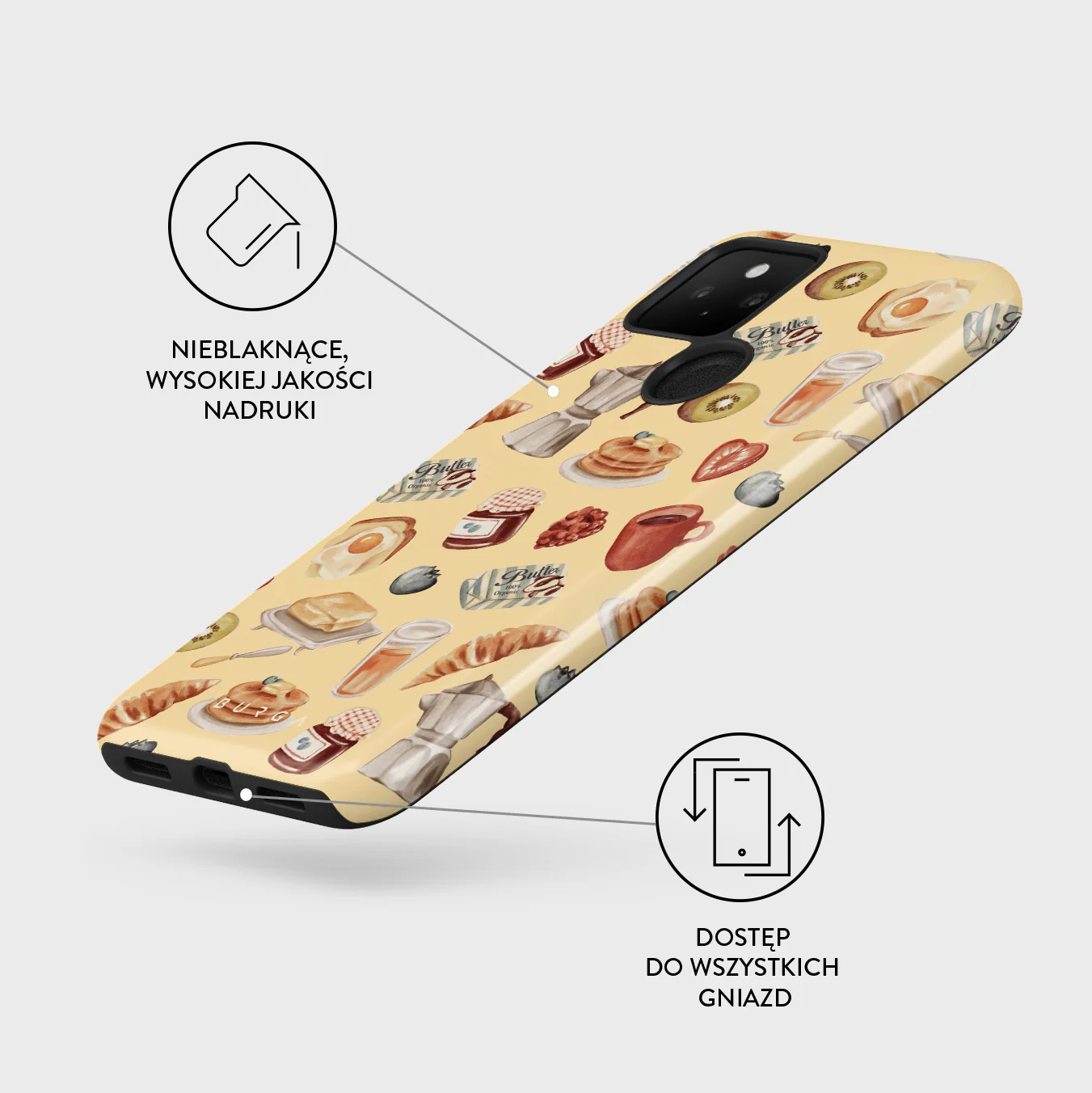 Sunny Side Up - Google Pixel 5 Etui - Image 3
