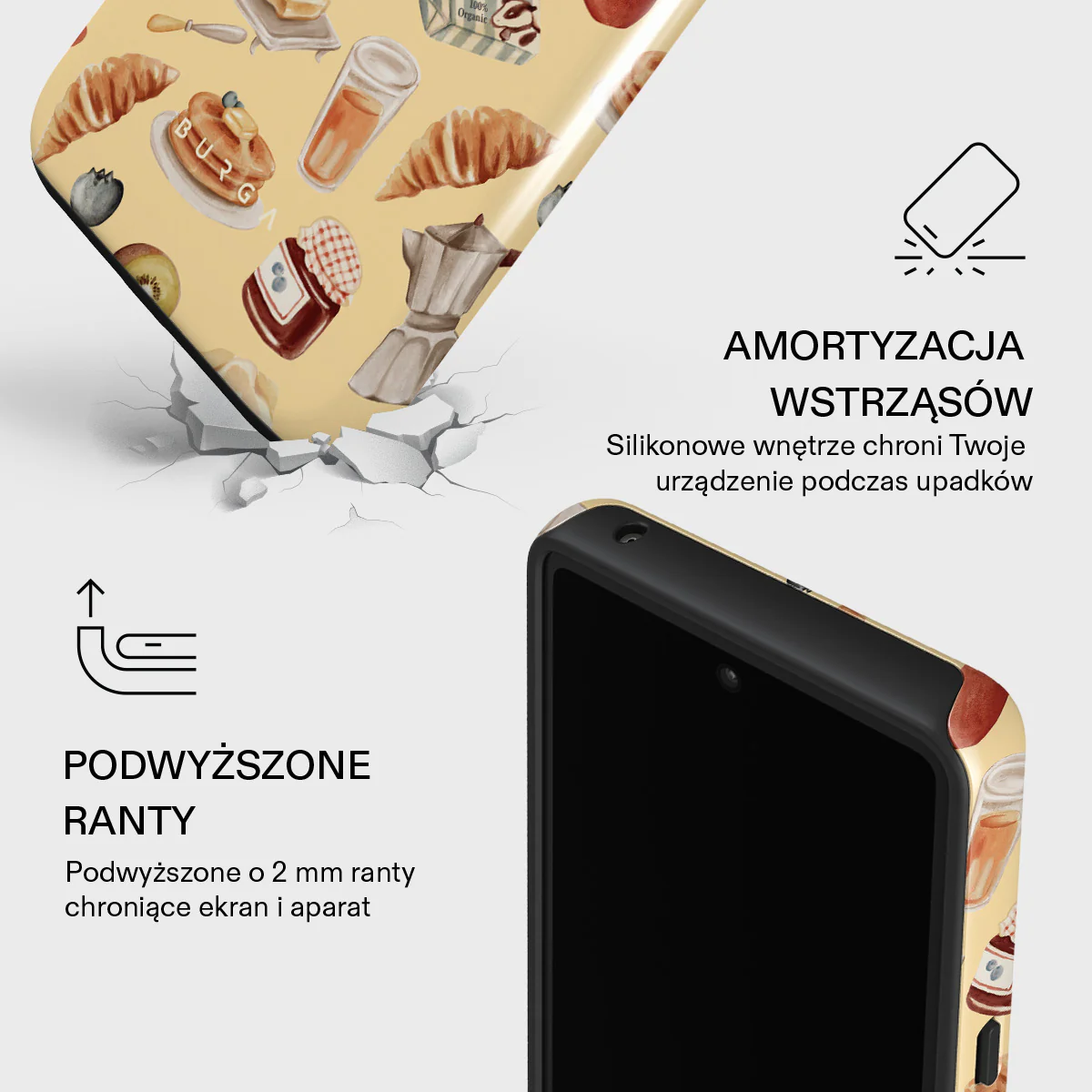 Sunny Side Up - Google Pixel 7a Etui - Image 4