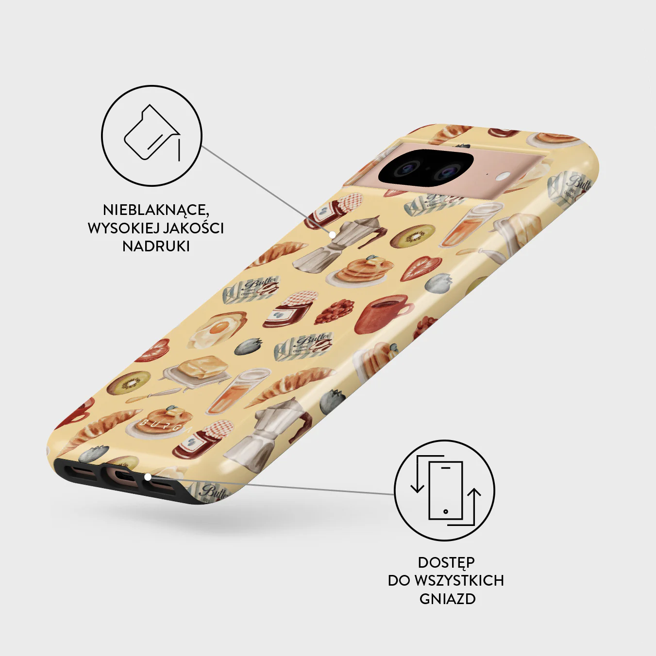Sunny Side Up - Google Pixel 8 Etui - Image 3