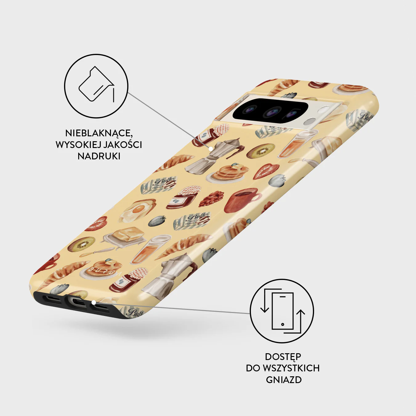 Sunny Side Up - Google Pixel 8 Pro Etui - Image 3