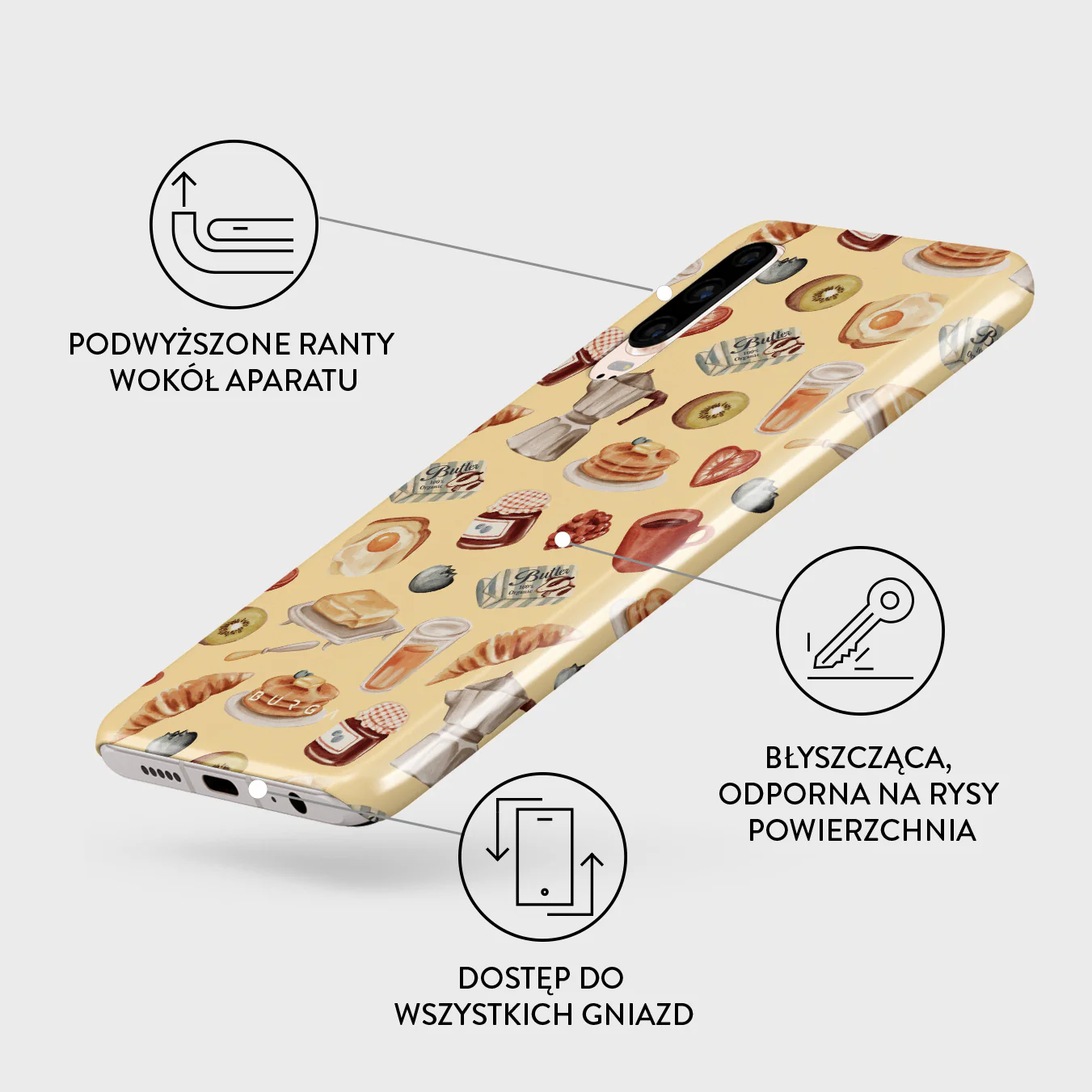 Sunny Side Up - Huawei P30 Etui - Image 3