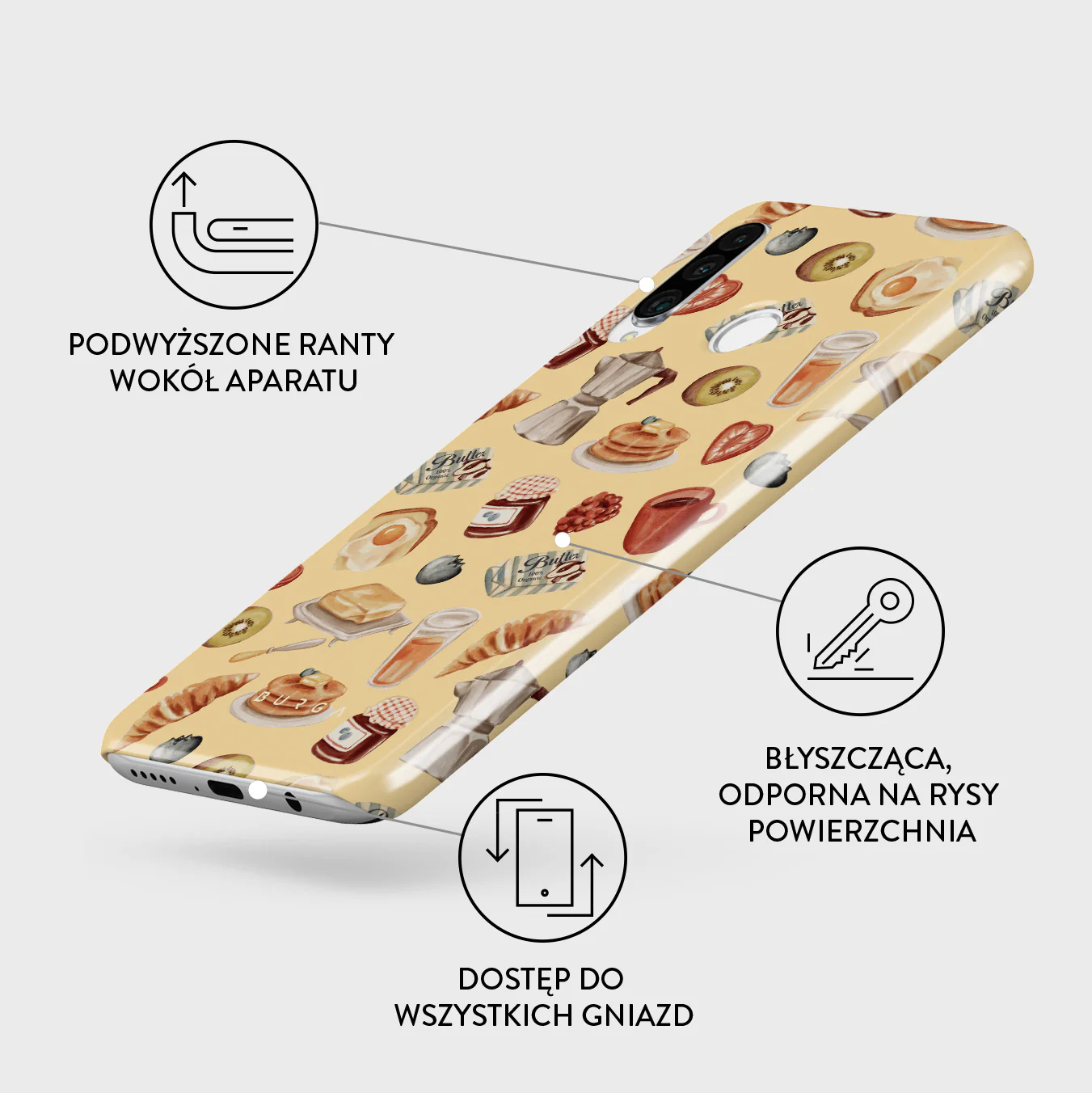 Sunny Side Up - Huawei P30 Lite Etui - Image 3