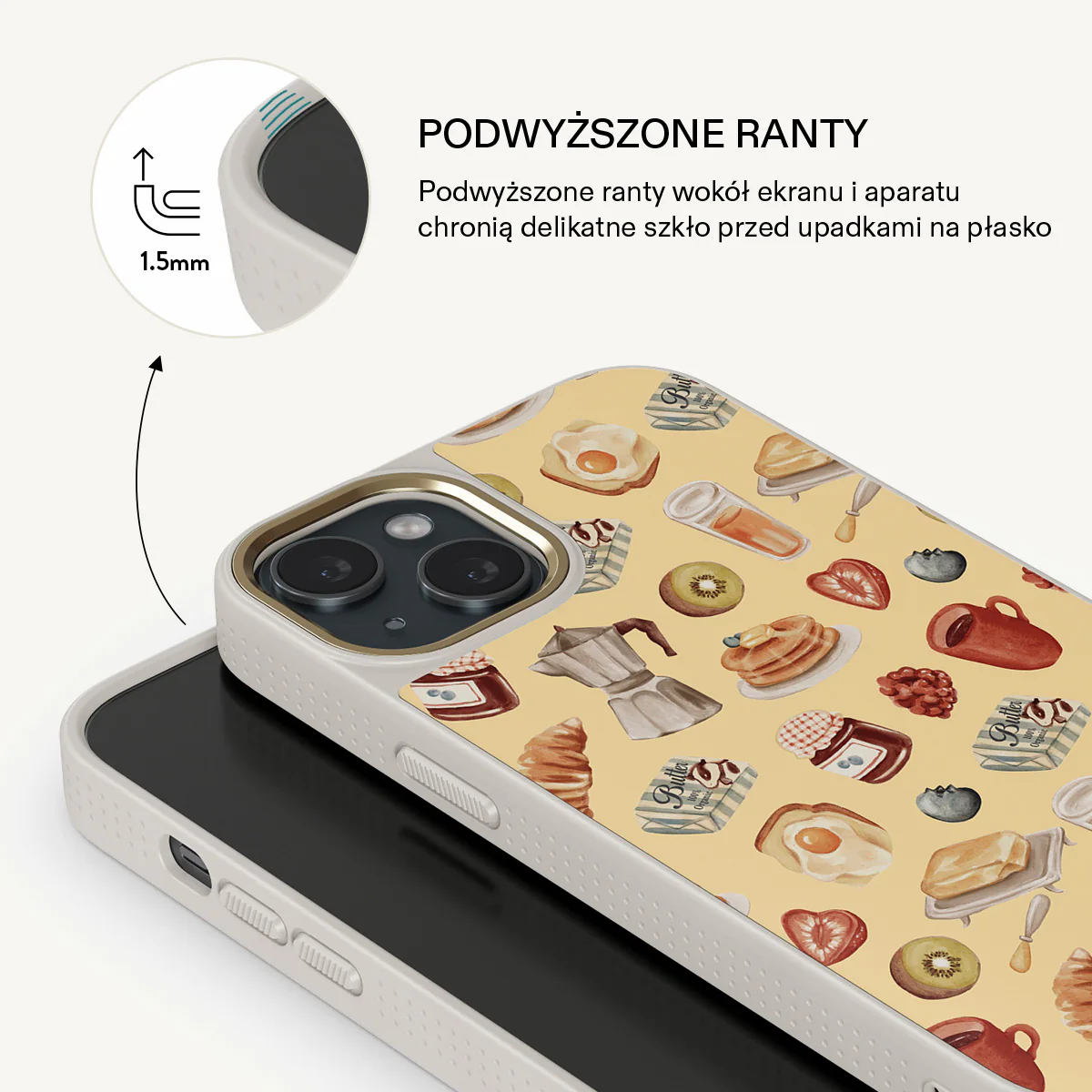 Sunny Side Up - iPhone 15 Plus Etui - Image 22