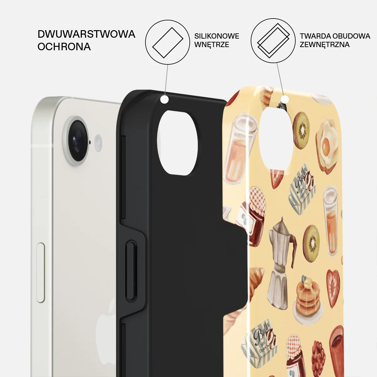 Sunny Side Up - iPhone 16e Etui - Image 2