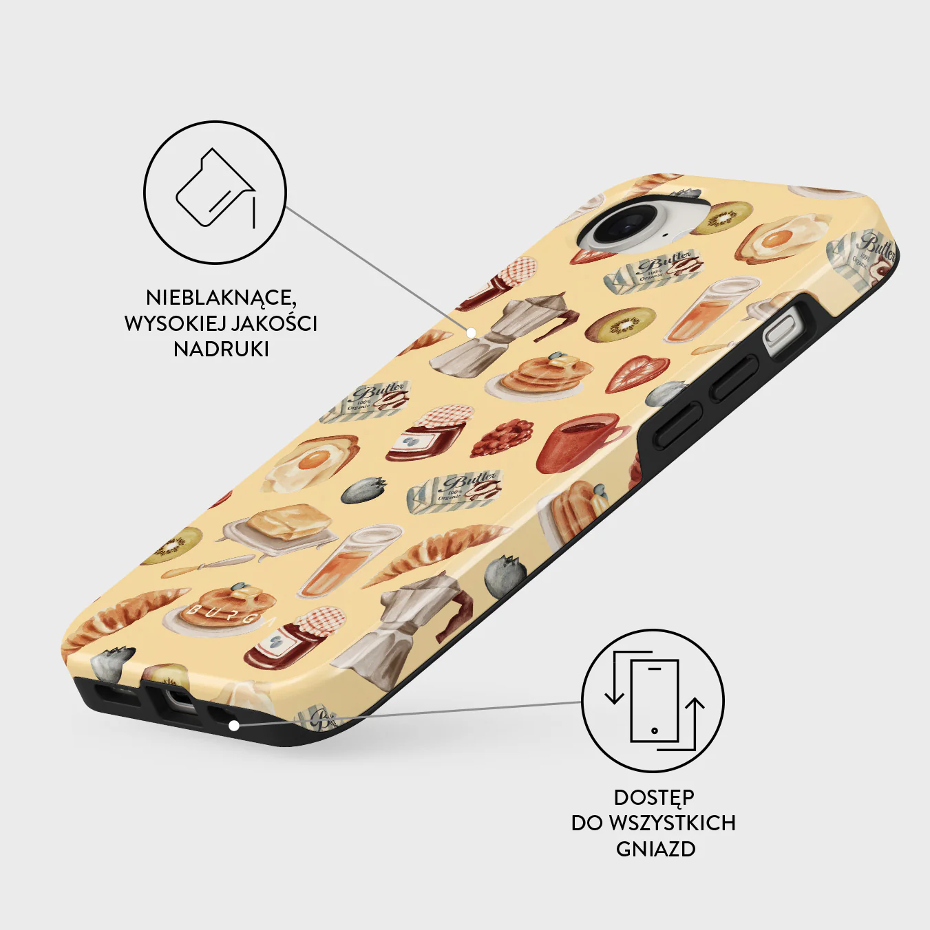 Sunny Side Up - iPhone 16e Etui - Image 3