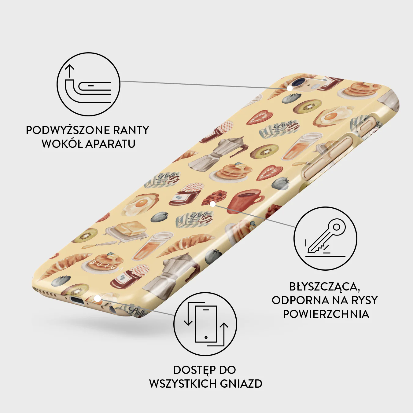 Sunny Side Up - iPhone 6 / 6S Etui - Image 3