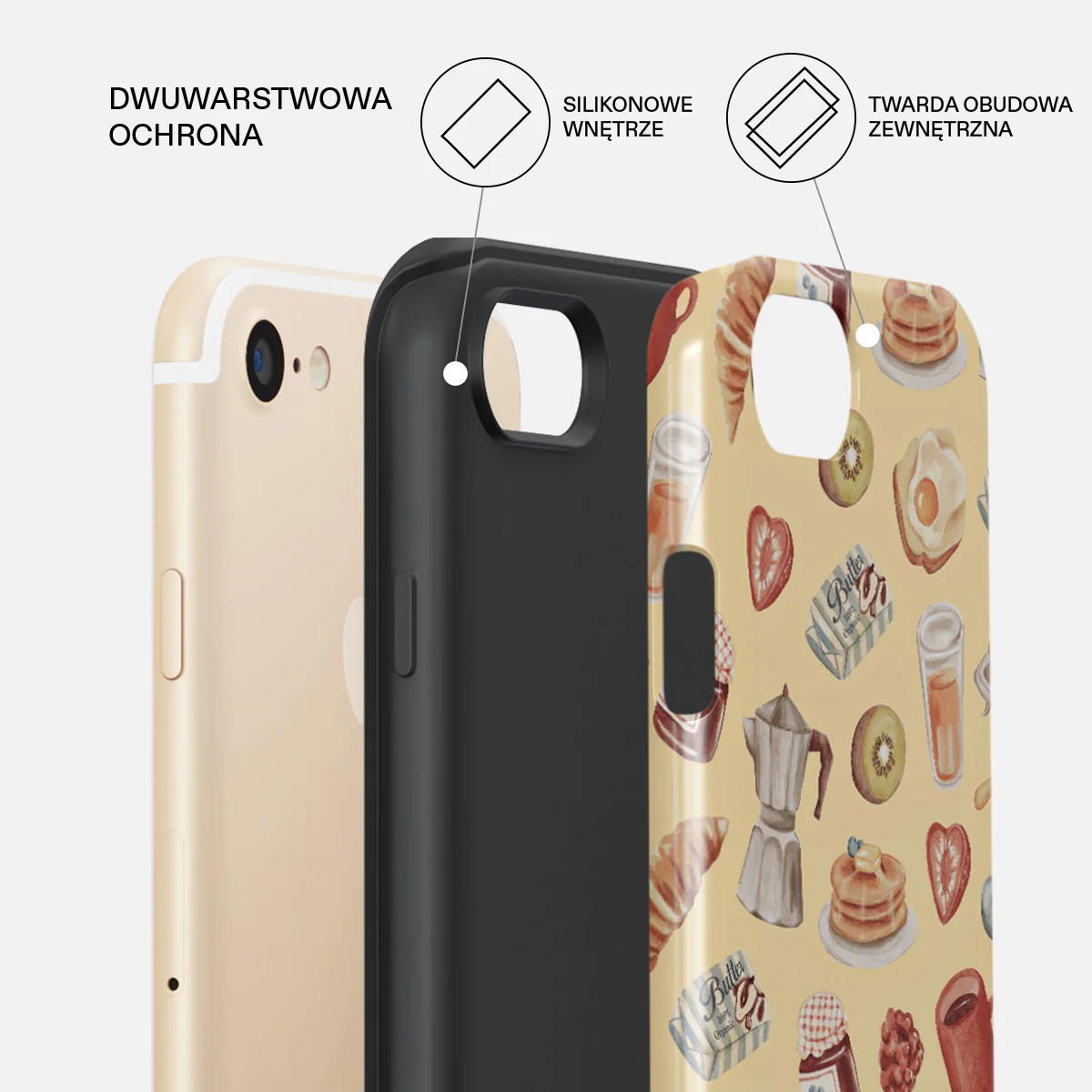 Sunny Side Up - iPhone 7 / iPhone 8 Etui - Image 6