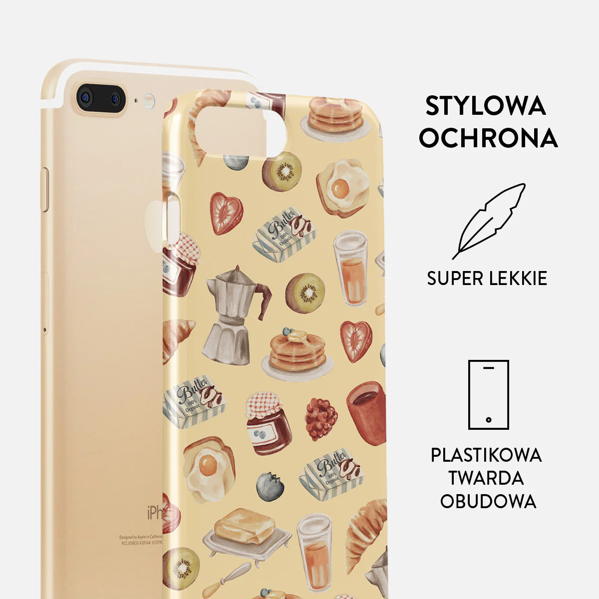 Sunny Side Up - iPhone 7 Plus / 8 Plus Etui - Image 2