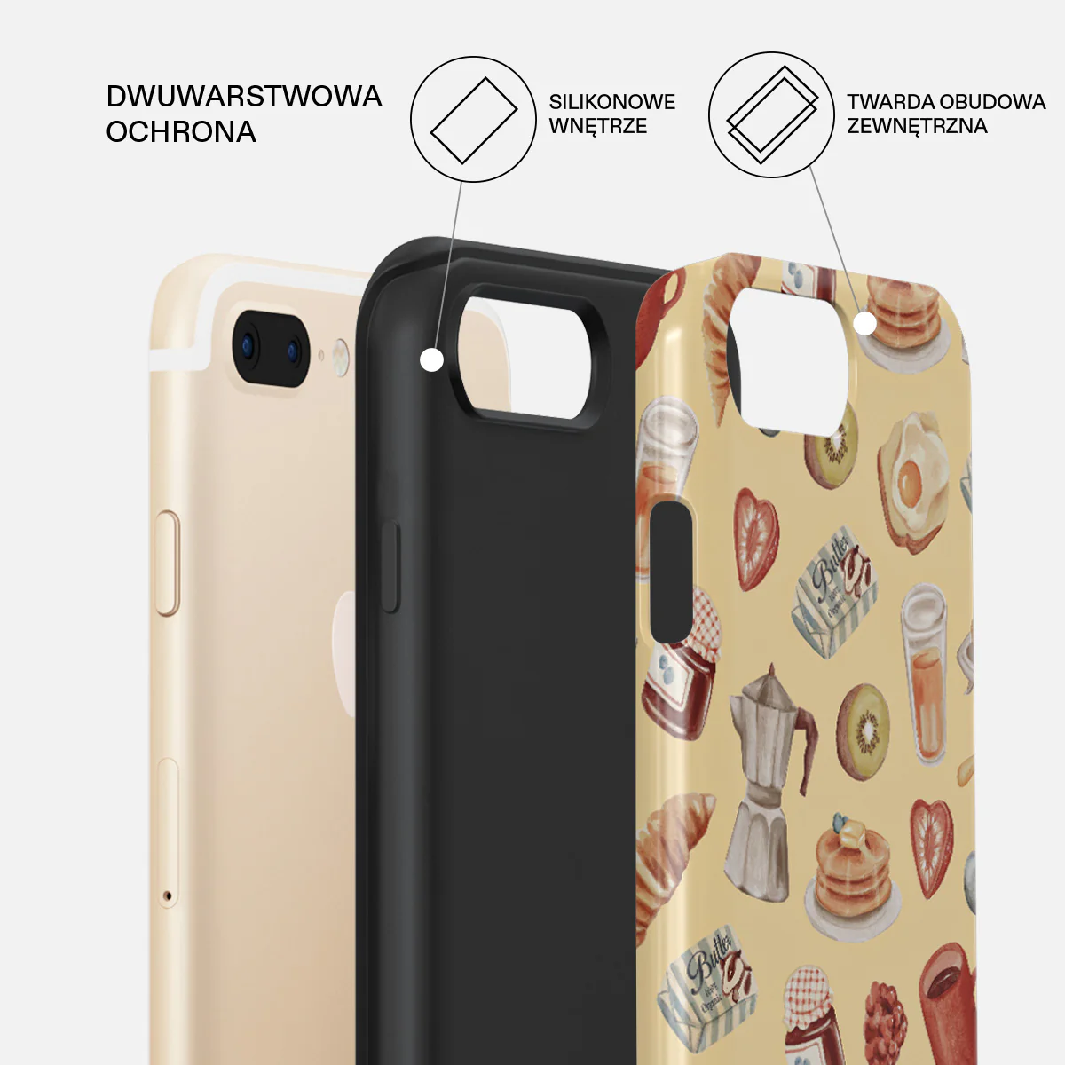 Sunny Side Up - iPhone 7 Plus / 8 Plus Etui - Image 6