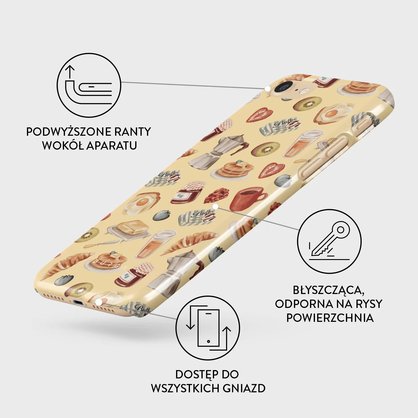 Sunny Side Up - iPhone SE (2022) Etui - Image 3