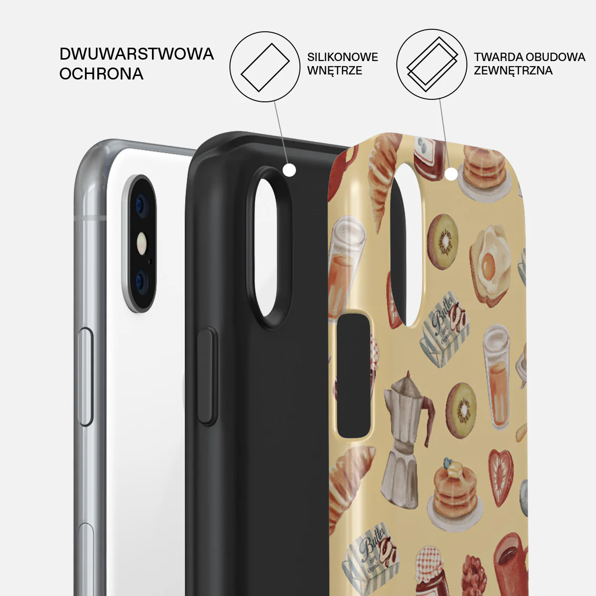 Sunny Side Up - iPhone X / XS Etui - Image 6