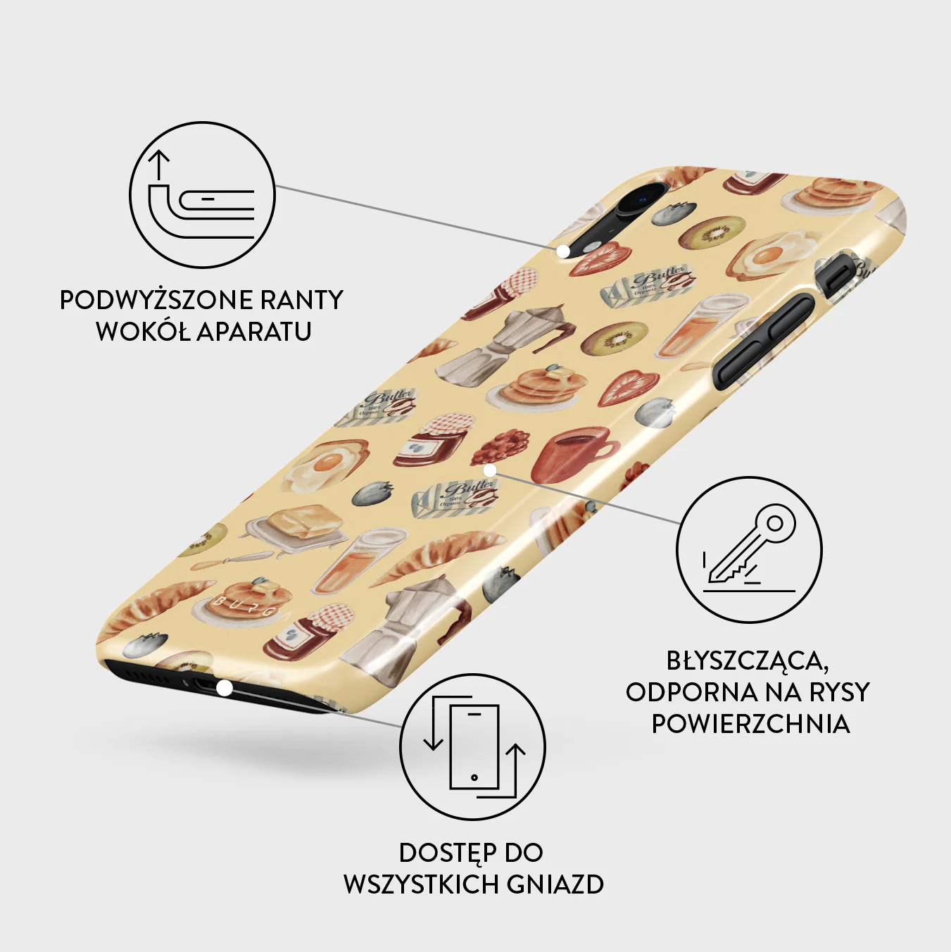 Sunny Side Up - iPhone XR Etui - Image 3
