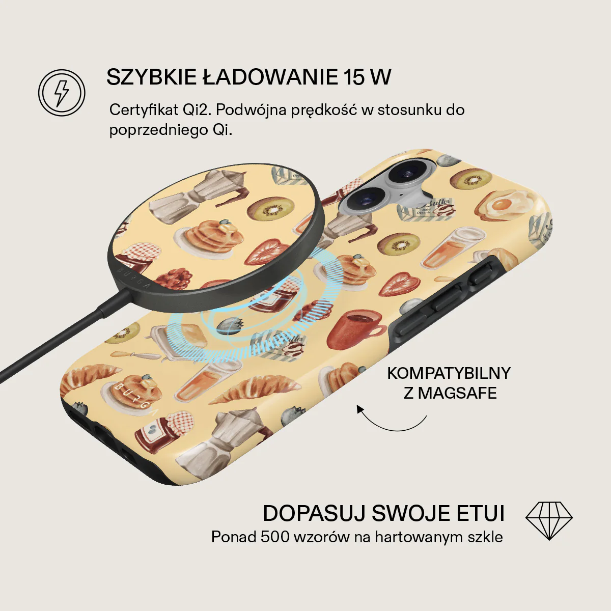 Sunny Side Up - Magnetyczna ładowarka bezprzewodowa - Image 5