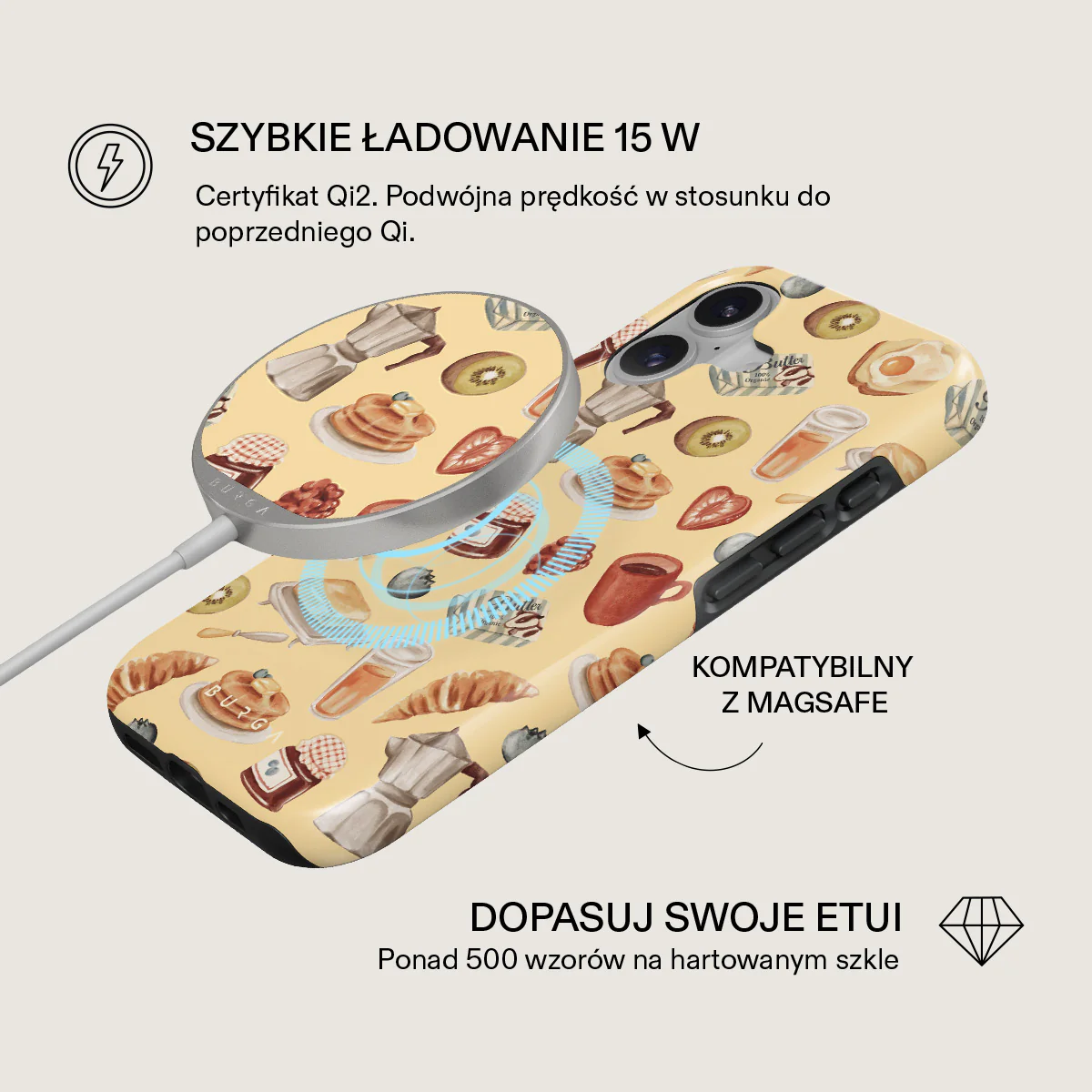 Sunny Side Up - Magnetyczna ładowarka bezprzewodowa - Image 8