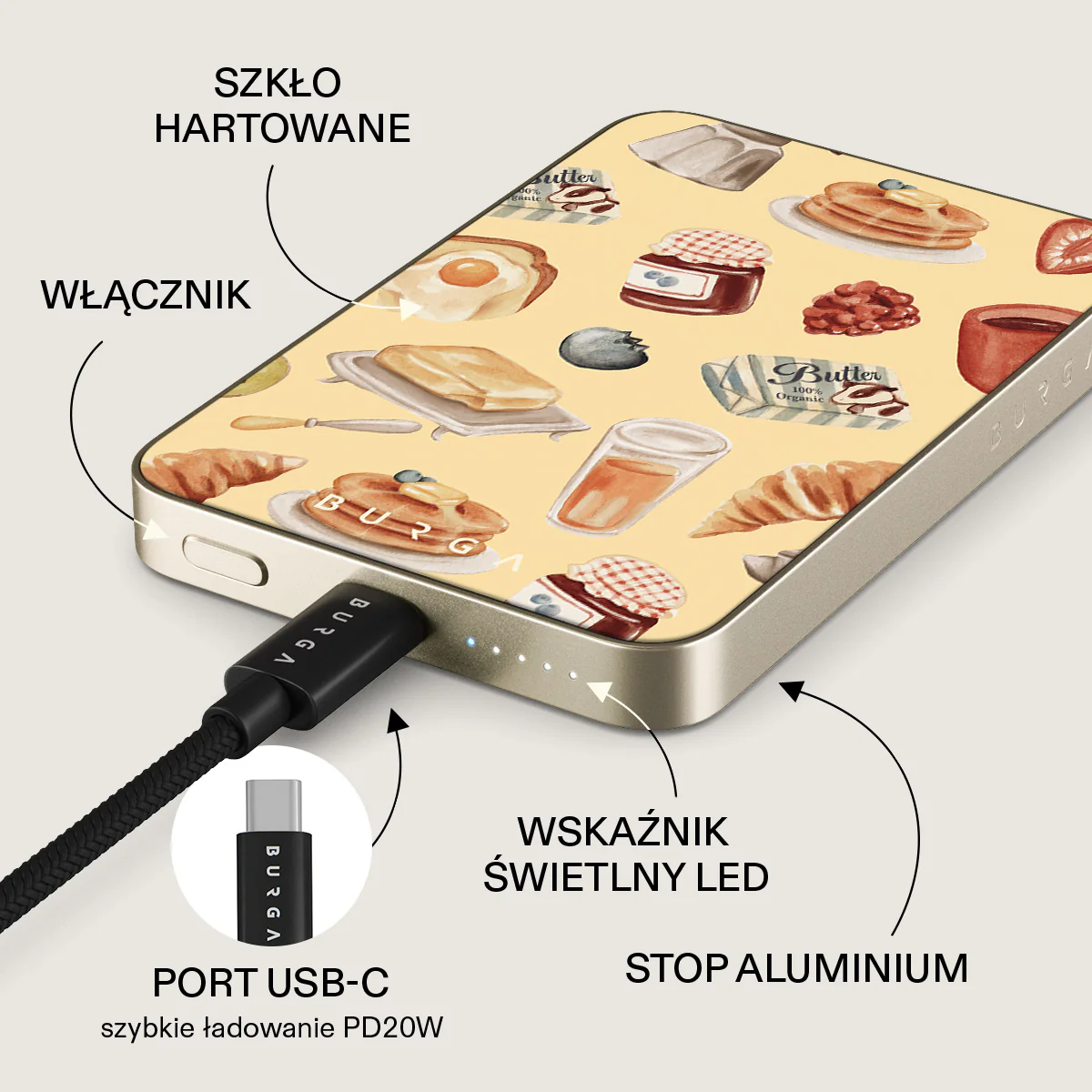 Sunny Side Up - Magnetyczny power bank - Image 10