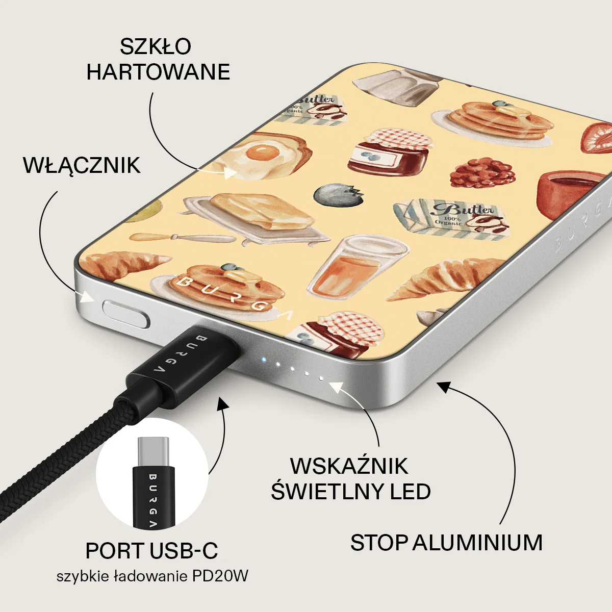 Sunny Side Up - Magnetyczny power bank - Image 15