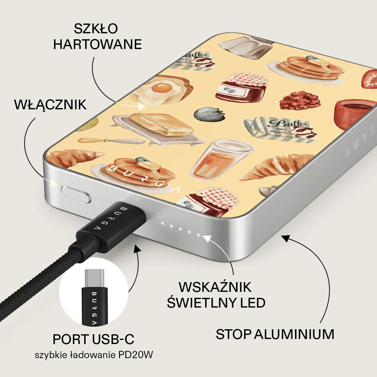 Sunny Side Up - Magnetyczny power bank - Image 30