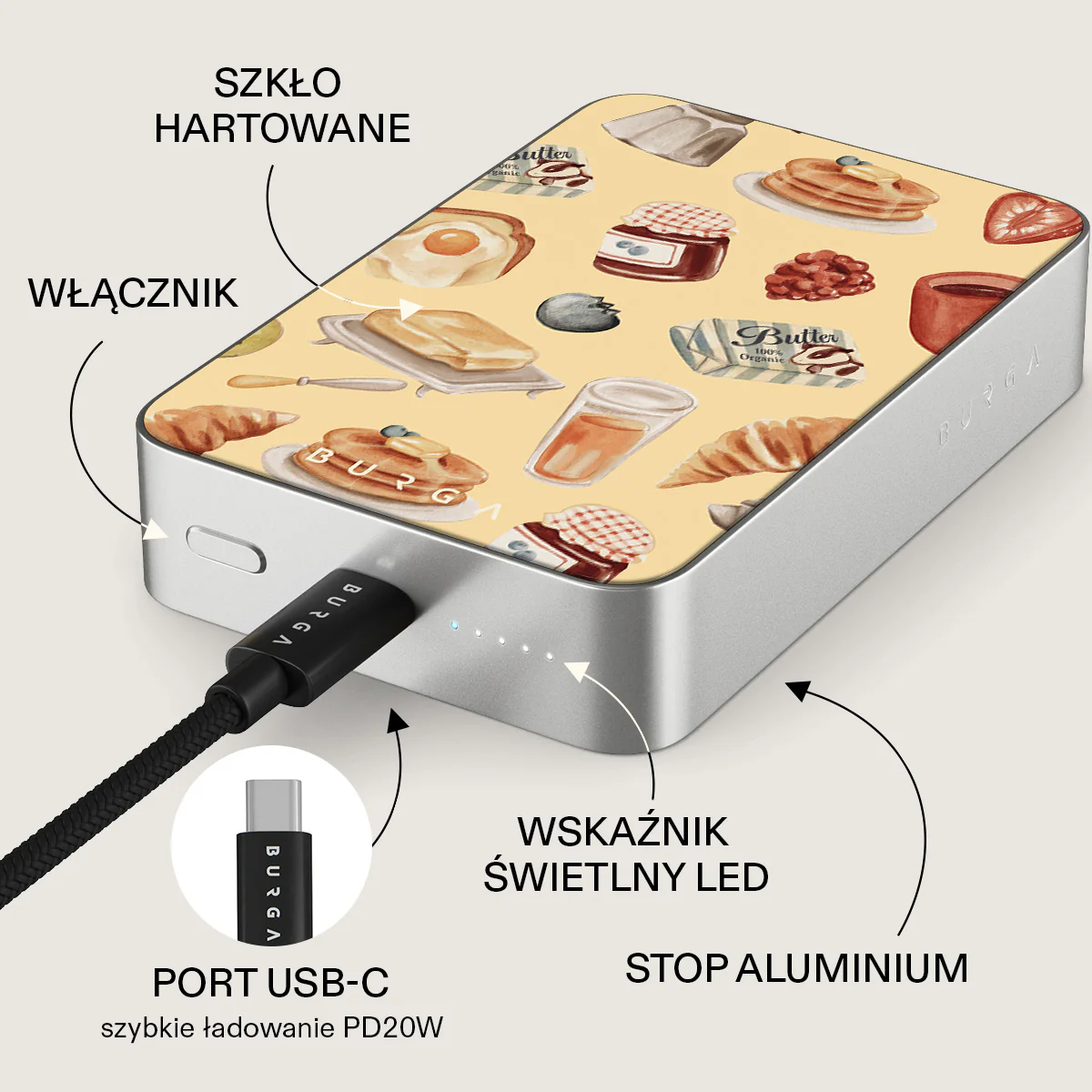 Sunny Side Up - Magnetyczny power bank - Image 45