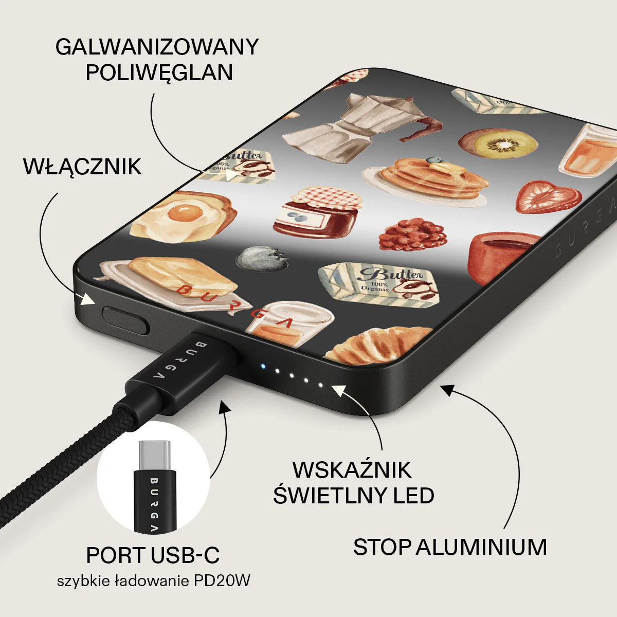 Sunny Side Up - Magnetyczny power bank - Image 50