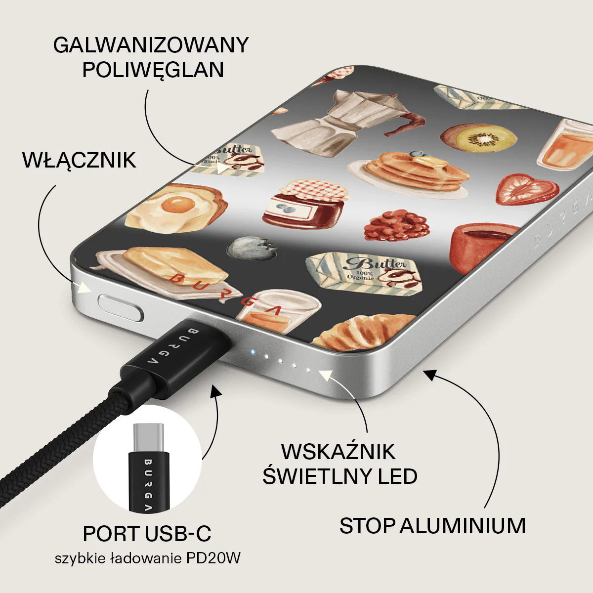 Sunny Side Up - Magnetyczny power bank - Image 60
