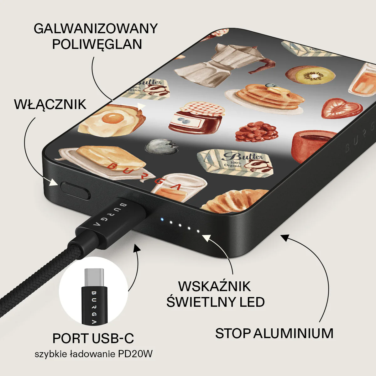 Sunny Side Up - Magnetyczny power bank - Image 65