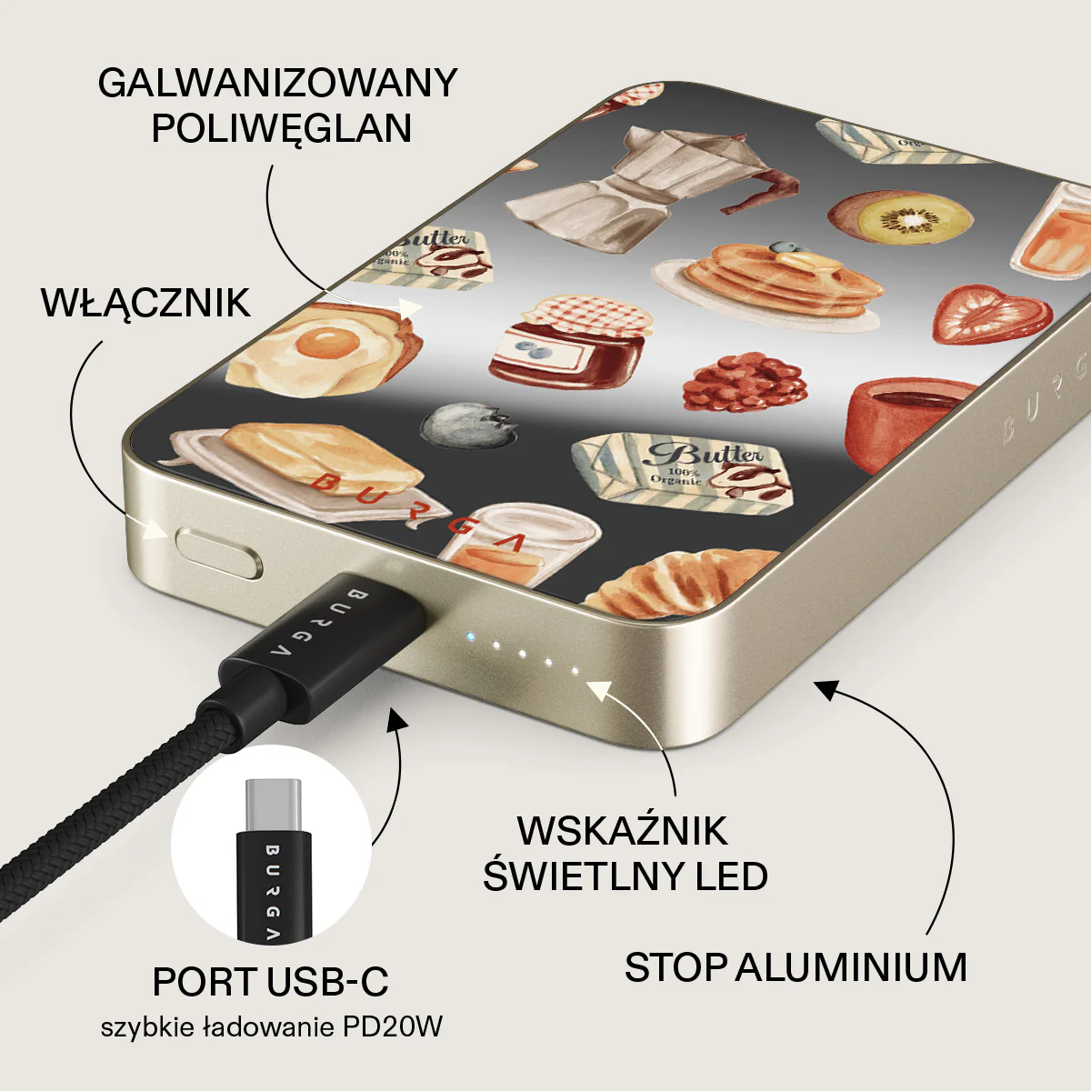 Sunny Side Up - Magnetyczny power bank - Image 70