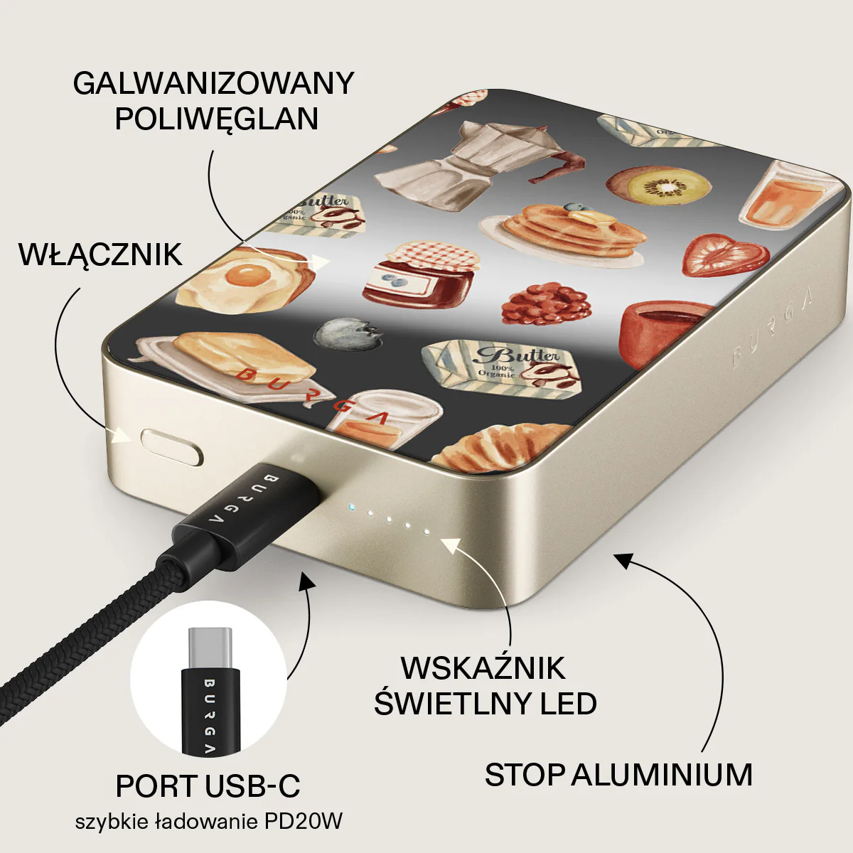Sunny Side Up - Magnetyczny power bank - Image 85