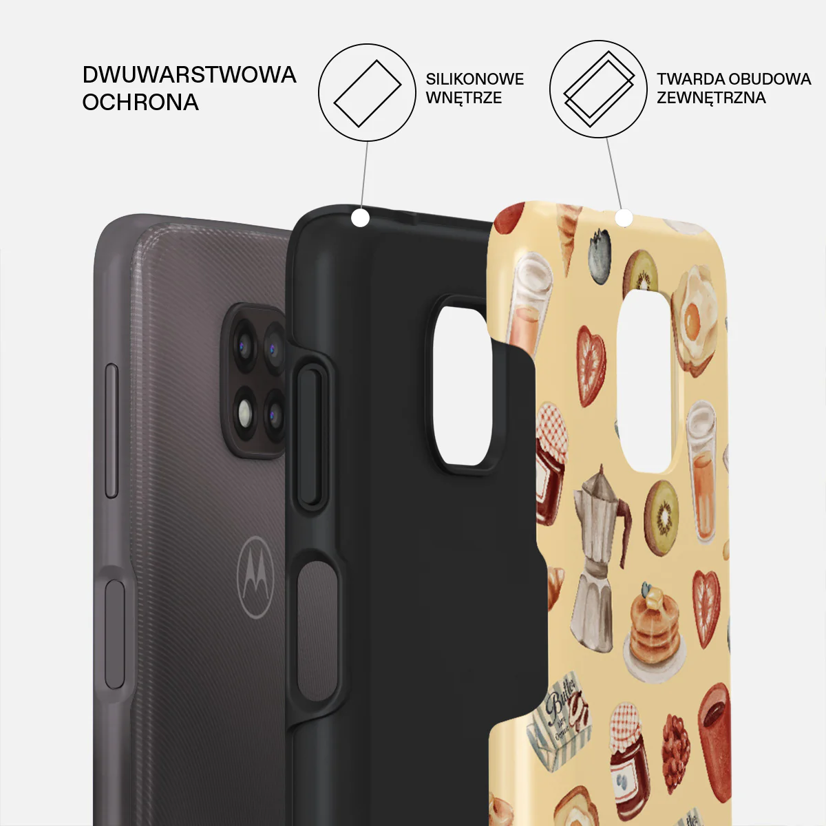 Sunny Side Up - Motorola Moto G Power 2021 Etui - Image 2