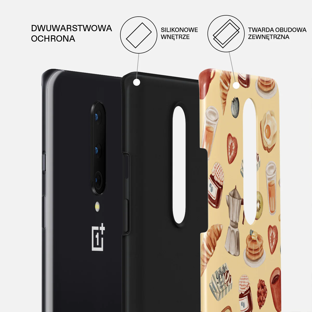 Sunny Side Up - OnePlus 8 Etui - Image 2