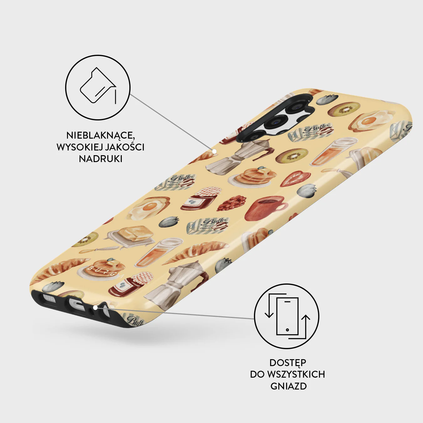 Sunny Side Up - Samsung Galaxy A13 4G Etui - Image 3