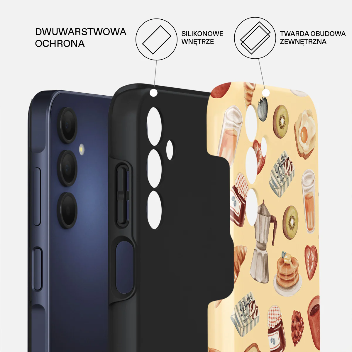 Sunny Side Up - Samsung Galaxy A15 4G / 5G Etui - Image 2