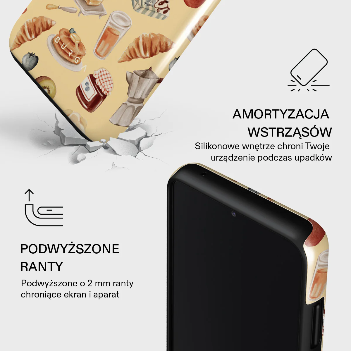 Sunny Side Up - Samsung Galaxy A22 5G Etui - Image 4