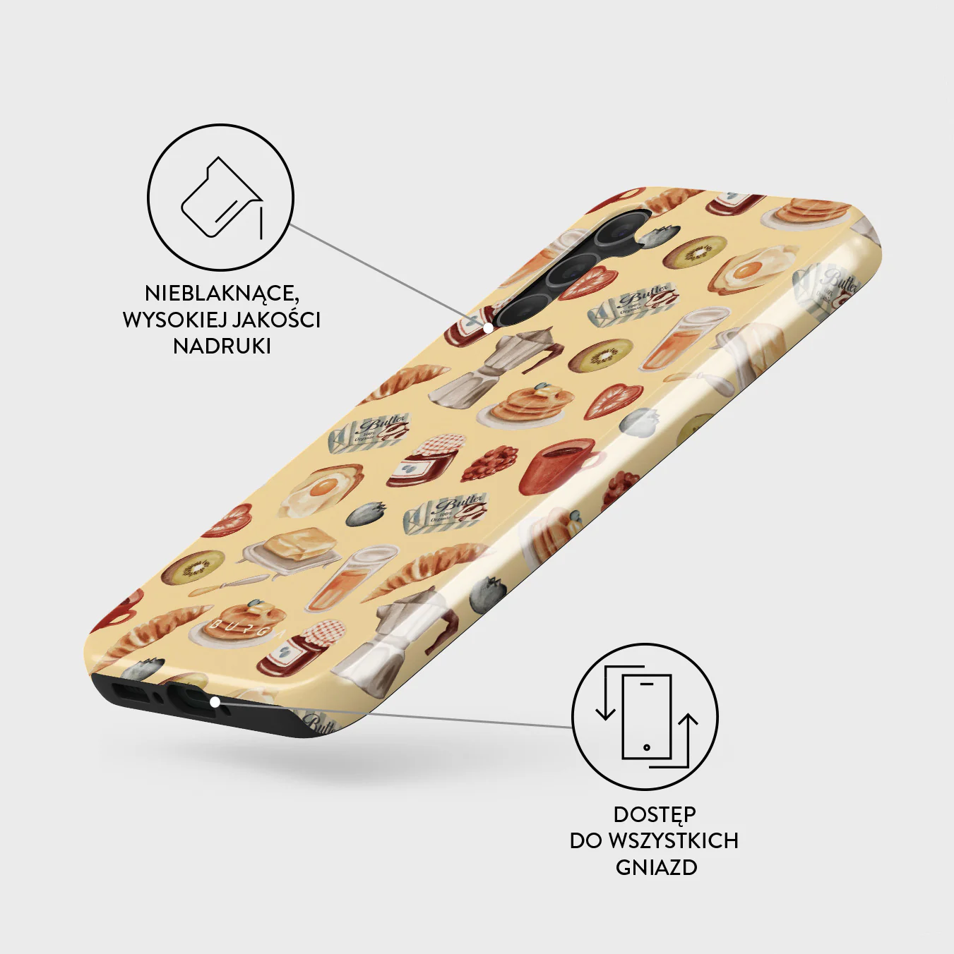 Sunny Side Up - Samsung Galaxy A34 Etui - Image 3