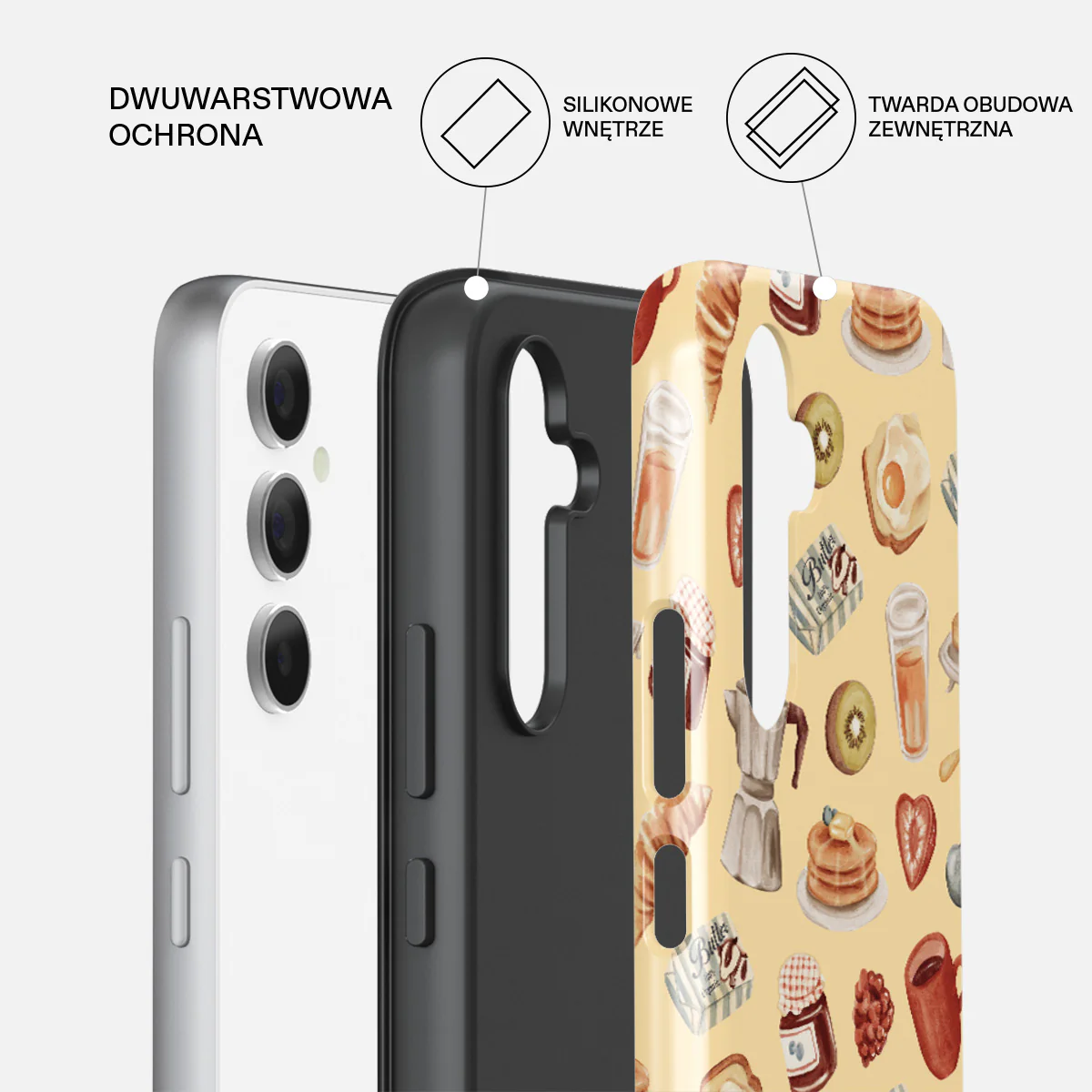 Sunny Side Up - Samsung Galaxy A54 Etui - Image 2