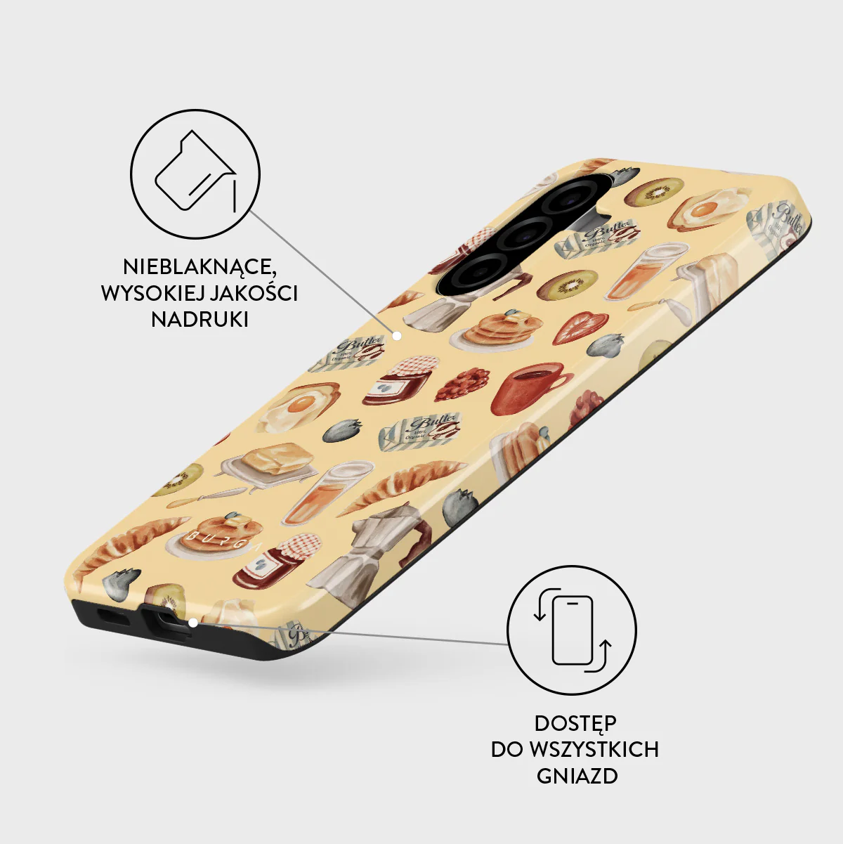 Sunny Side Up - Samsung Galaxy A57 5G Etui - Image 3