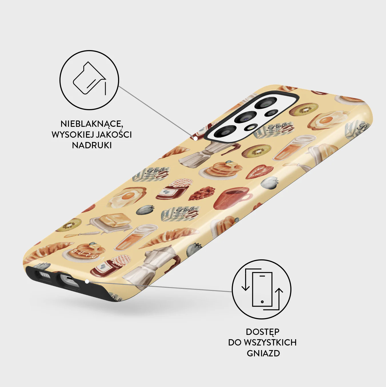 Sunny Side Up - Samsung Galaxy A73 Etui - Image 3