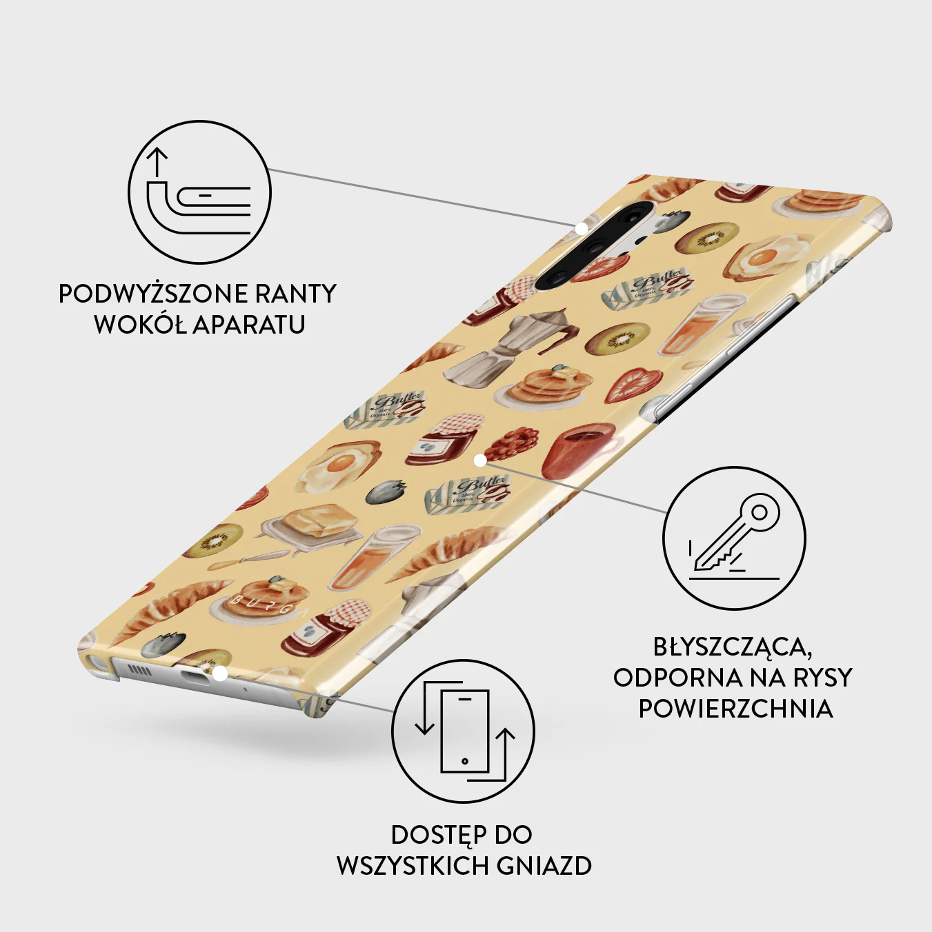 Sunny Side Up - Samsung Galaxy Note 10 Plus Etui - Image 3