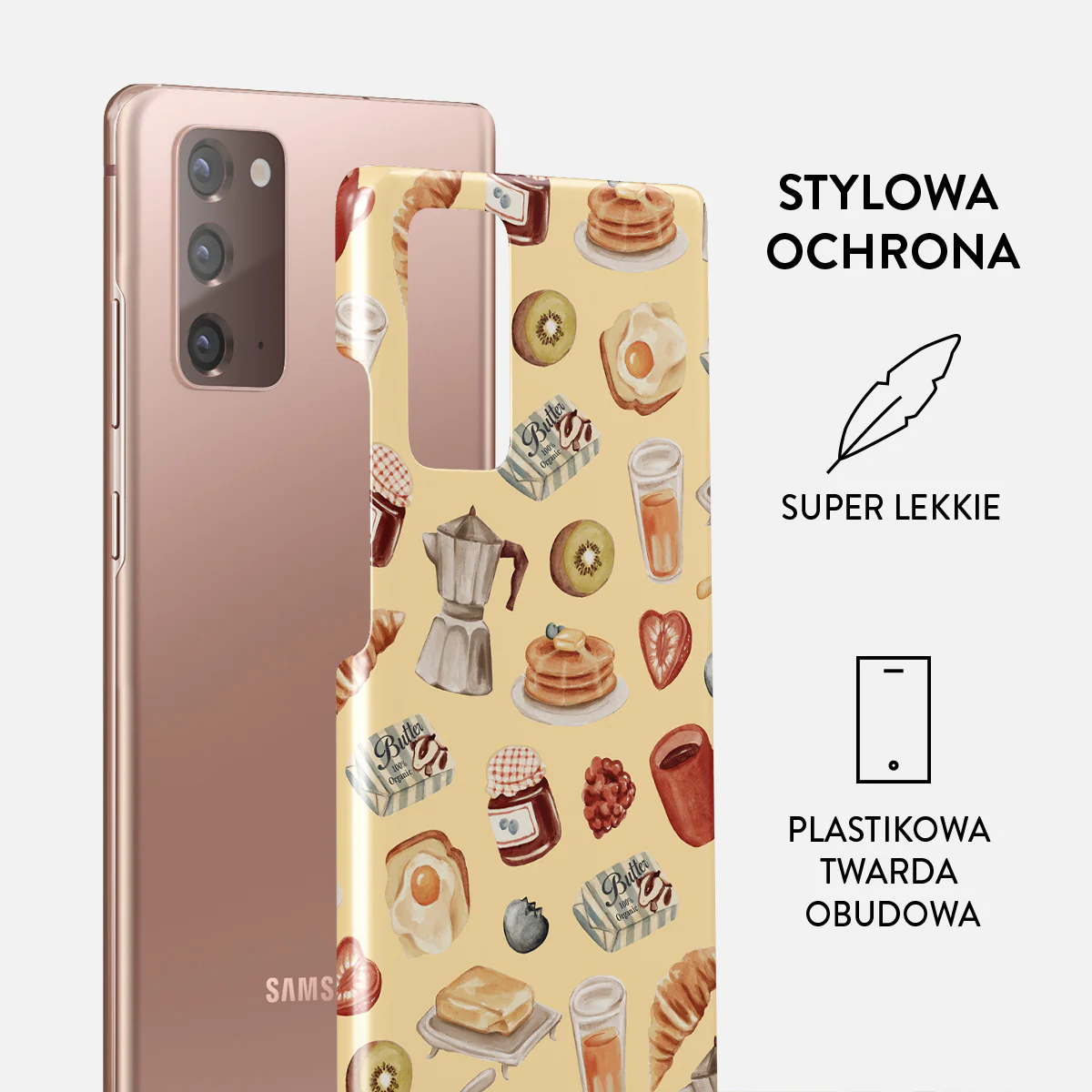 Sunny Side Up - Samsung Galaxy Note 20 4G / 5G Etui - Image 2
