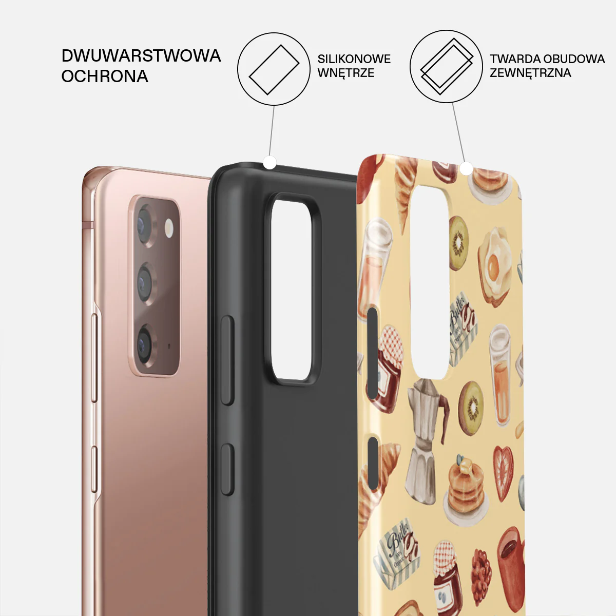 Sunny Side Up - Samsung Galaxy Note 20 4G / 5G Etui - Image 6