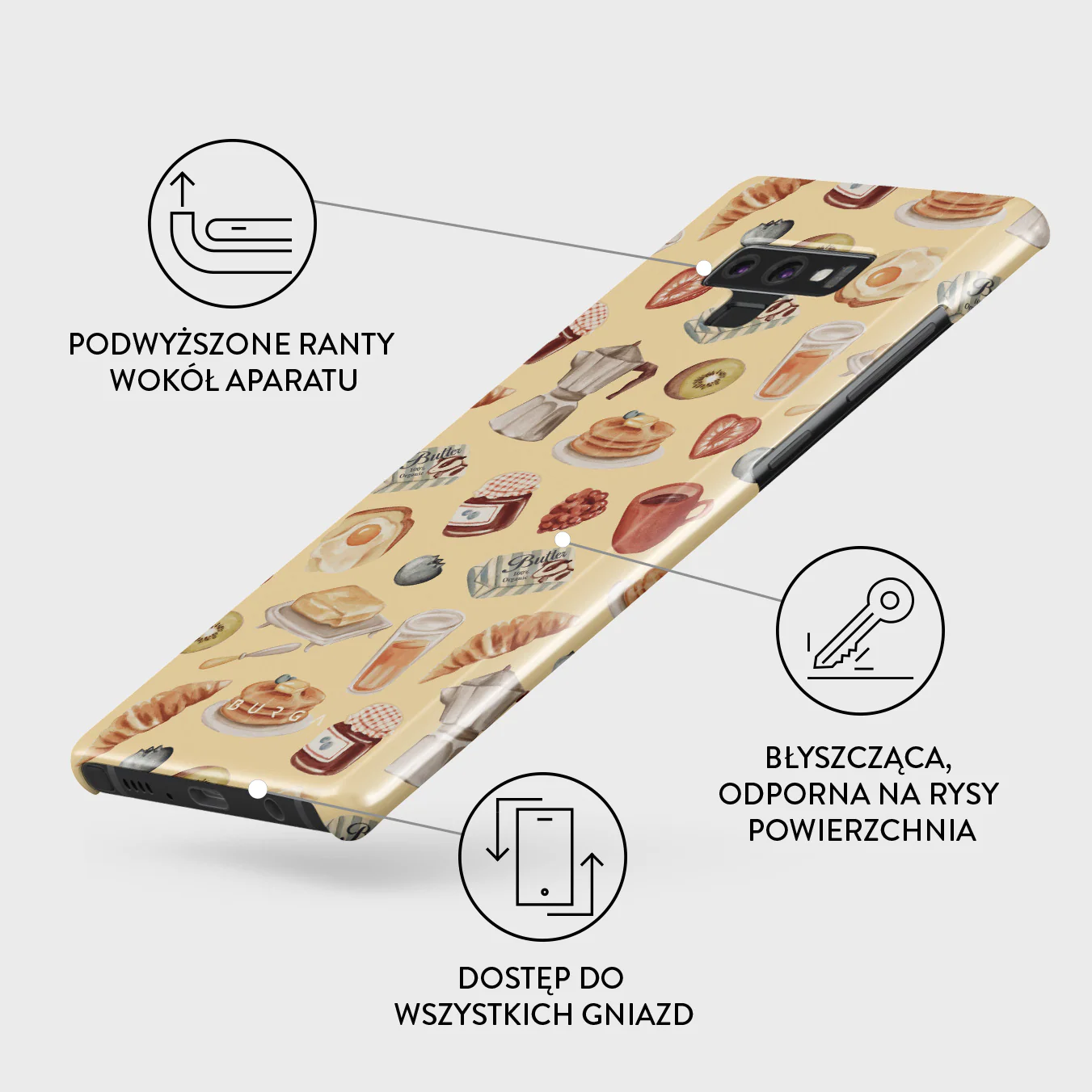 Sunny Side Up - Samsung Galaxy Note 9 Etui - Image 3