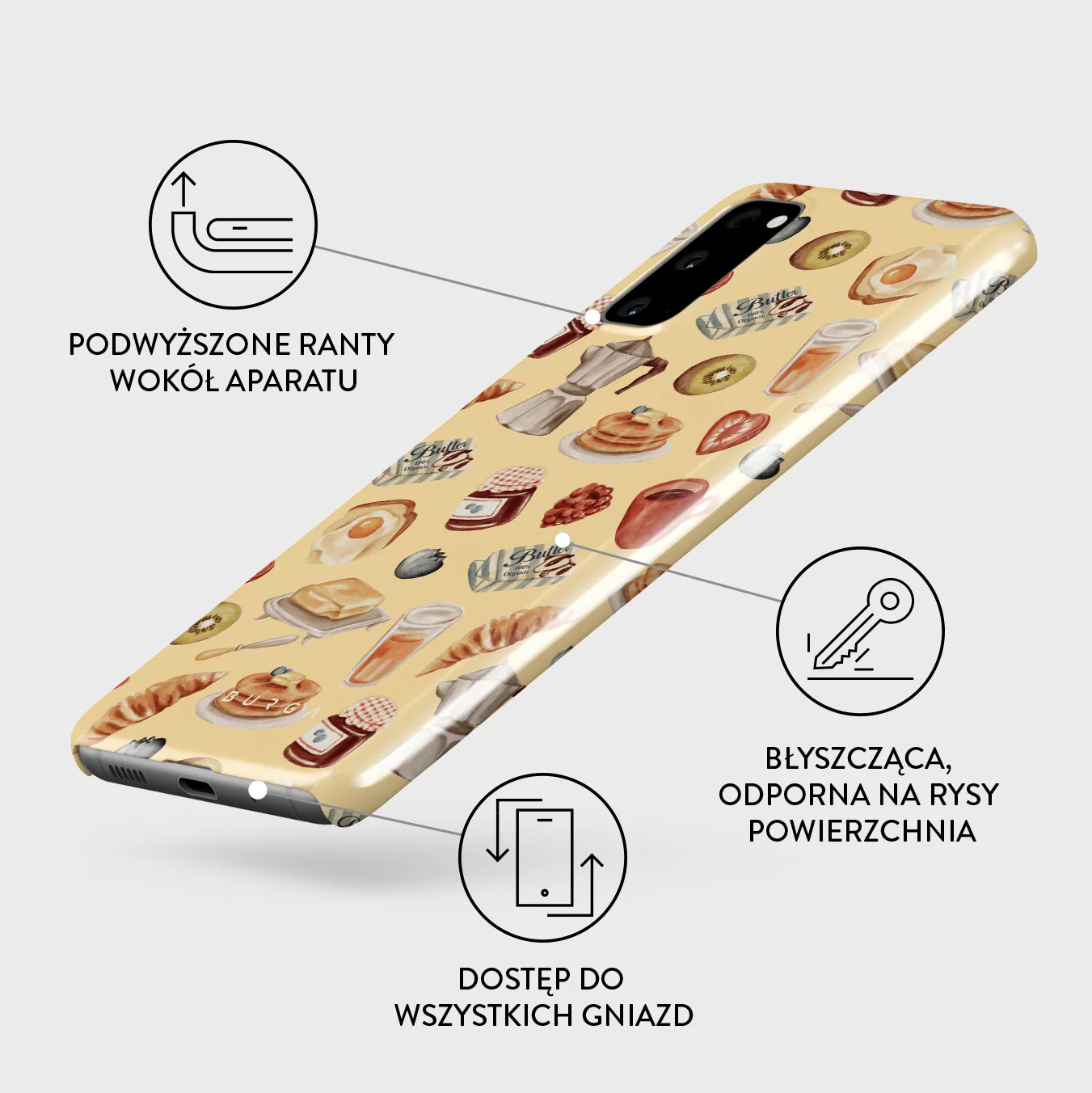 Sunny Side Up - Samsung Galaxy S20 4G / 5G Etui - Image 3