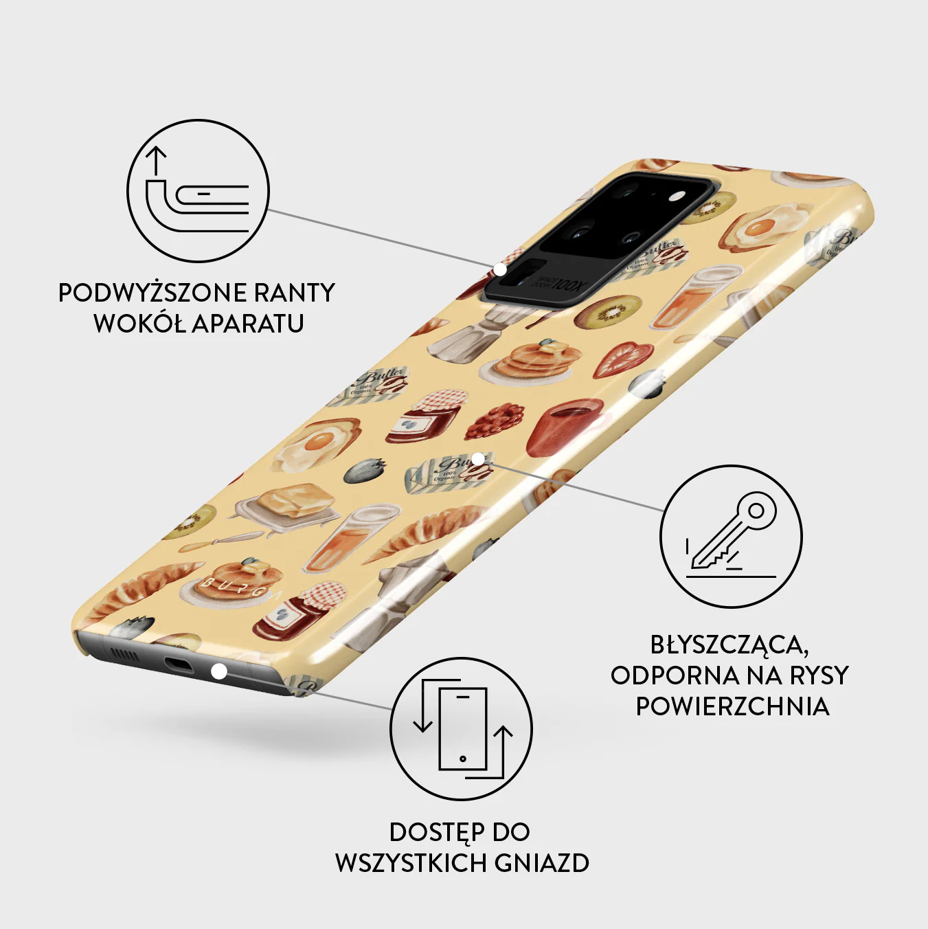 Sunny Side Up - Samsung Galaxy S20 Ultra 4G / 5G Etui - Image 3
