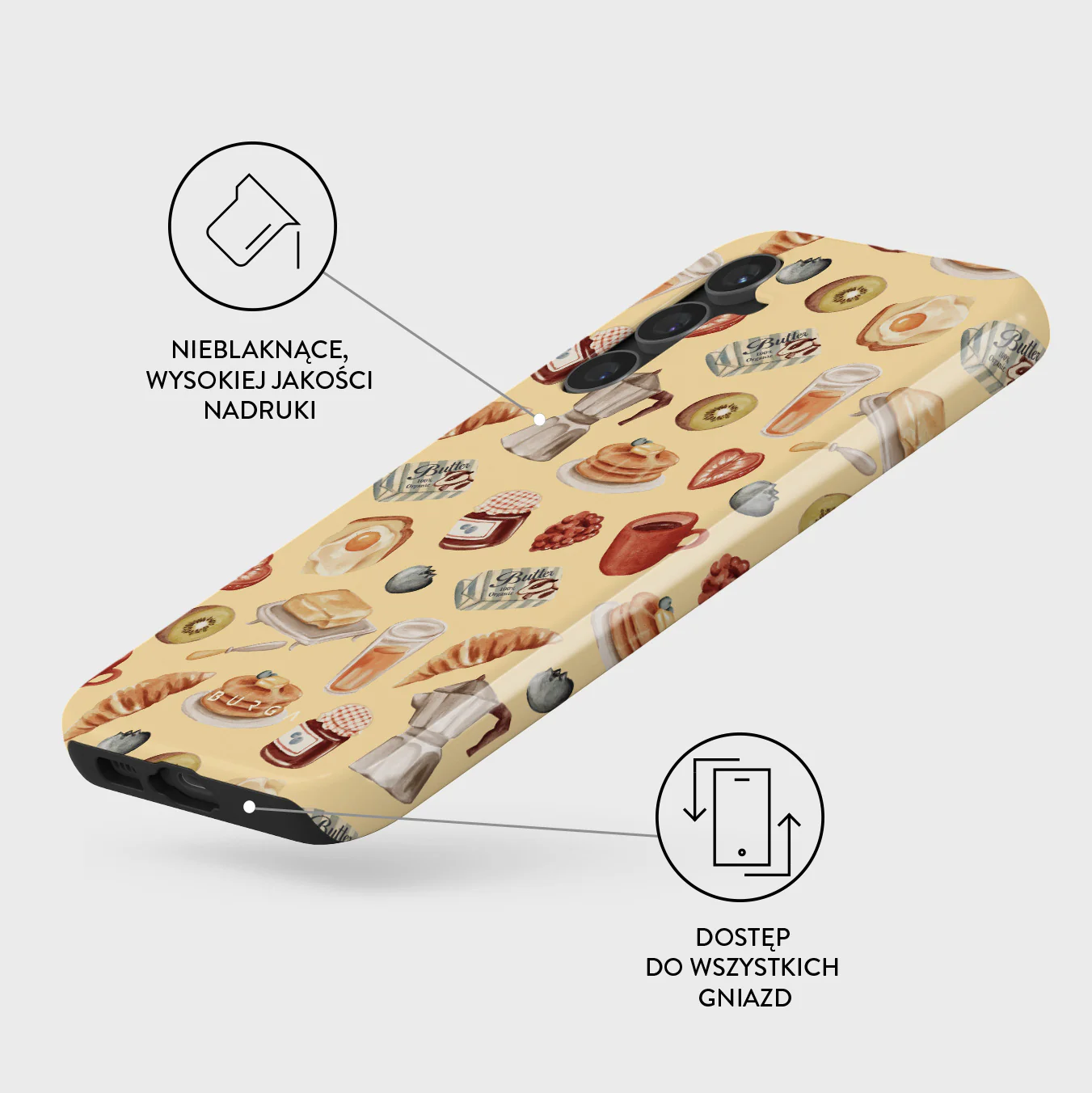 Sunny Side Up - Samsung Galaxy S23 FE Etui - Image 3